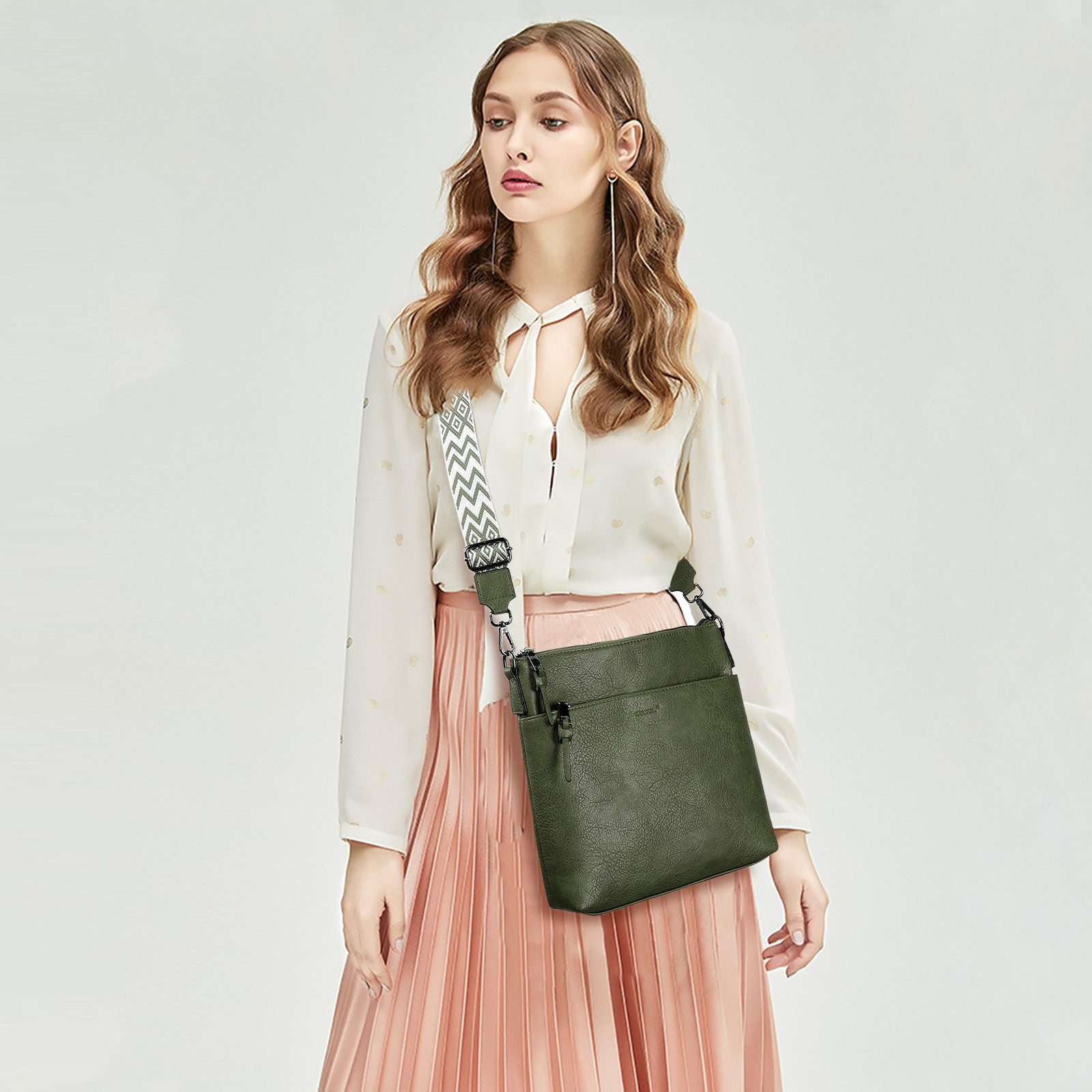 TAN.TOMI Umhängetasche Damen Handtasche Klein Henkeltasche Schultertasche C günstig online kaufen