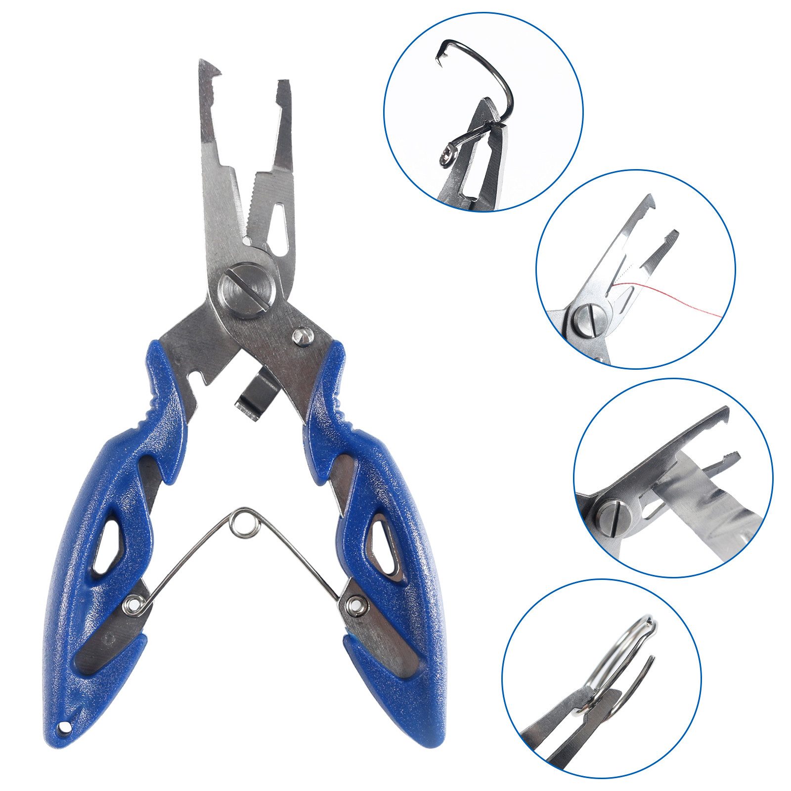 GARRYFIZH Angelkoffer 188-teiliges Angelzubehör-Set (188 St), Tragbarer Angelbox mit Angelzubehör