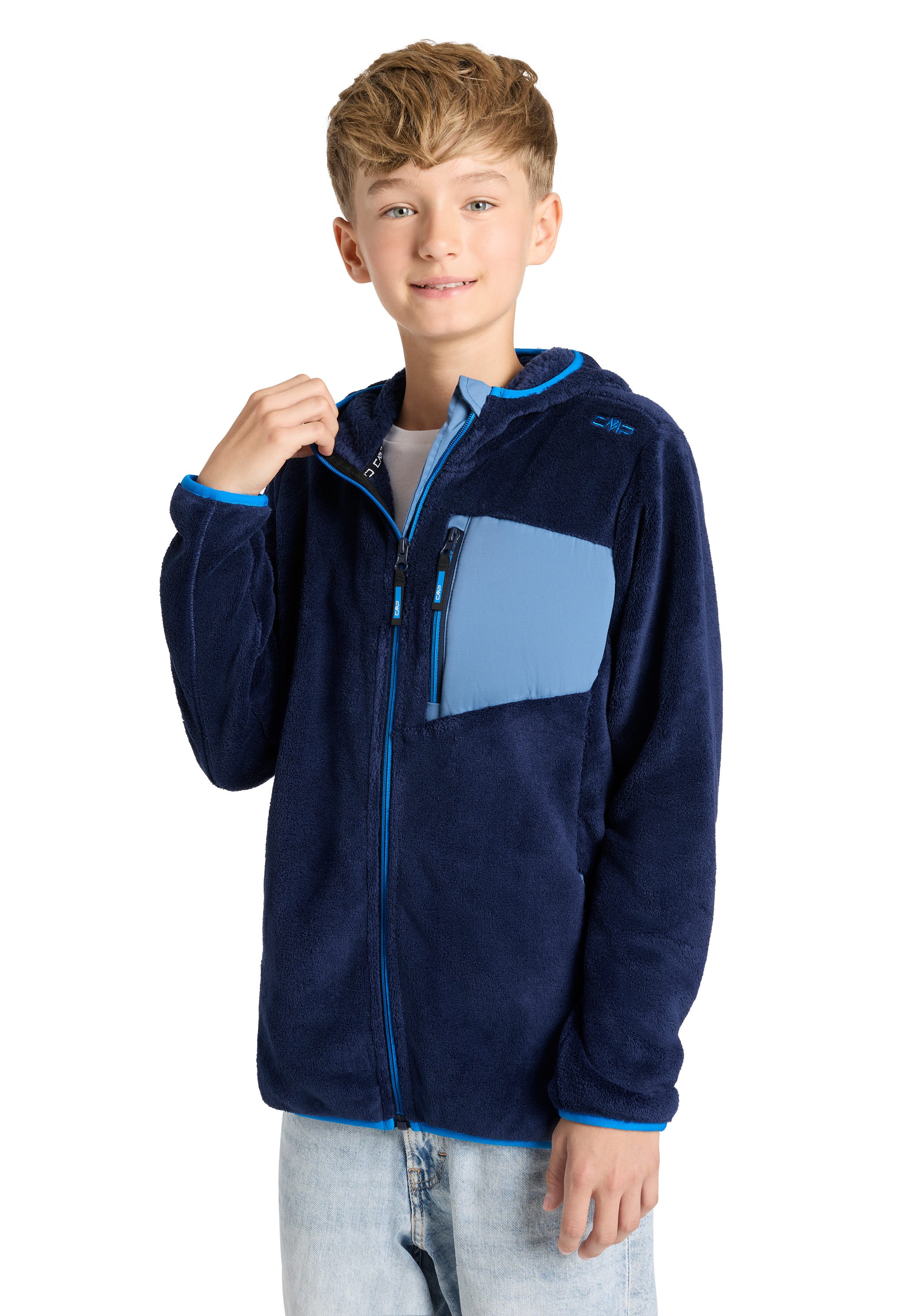 CMP Fleecejacke KID JACKET FIX HOOD