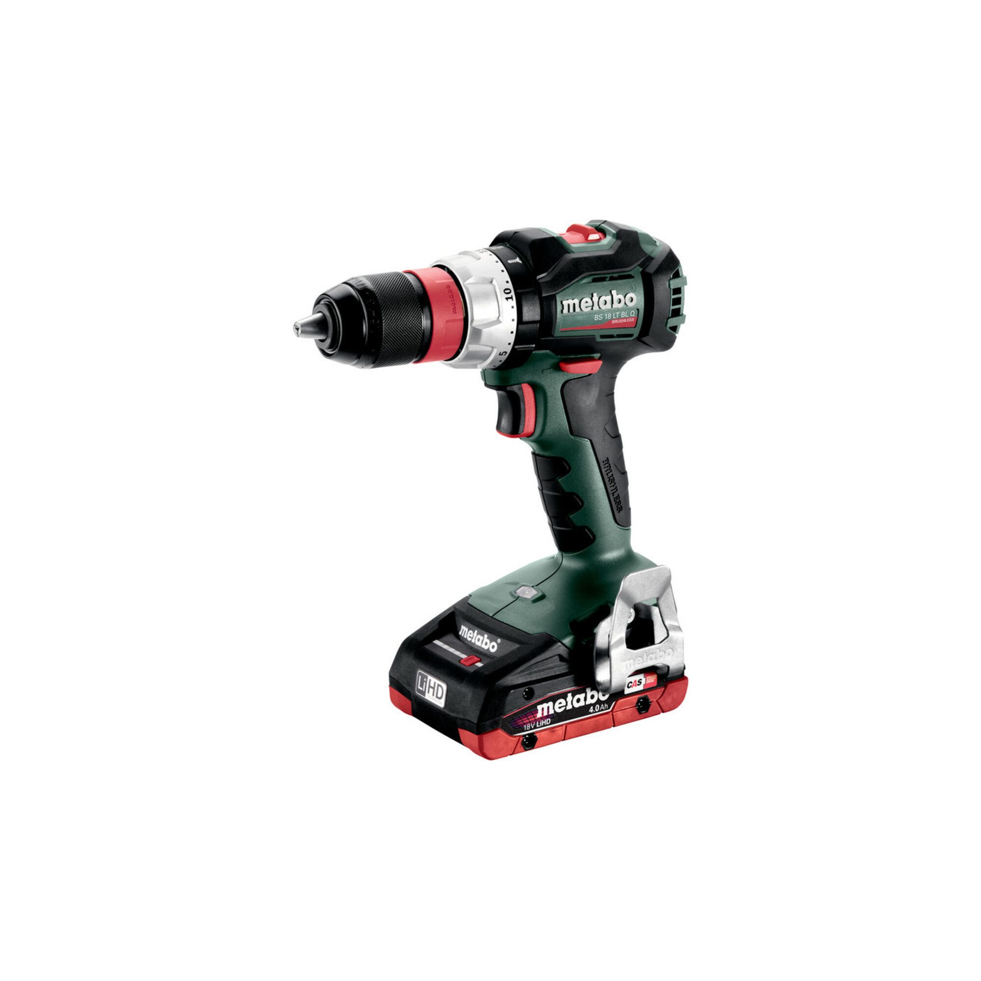 metabo Bohrschrauber Metabo Akku-Bohrschrauber BS 18 LT BL Q metaBOX 145; 18V 2x4Ah LiHD +