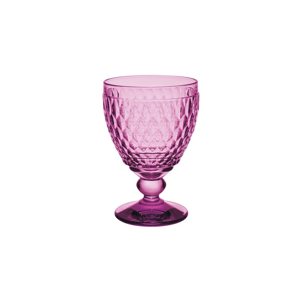 Villeroy & Boch Rotweinglas Boston Berry Rotweinglas, 200 ml, rosa, Glas