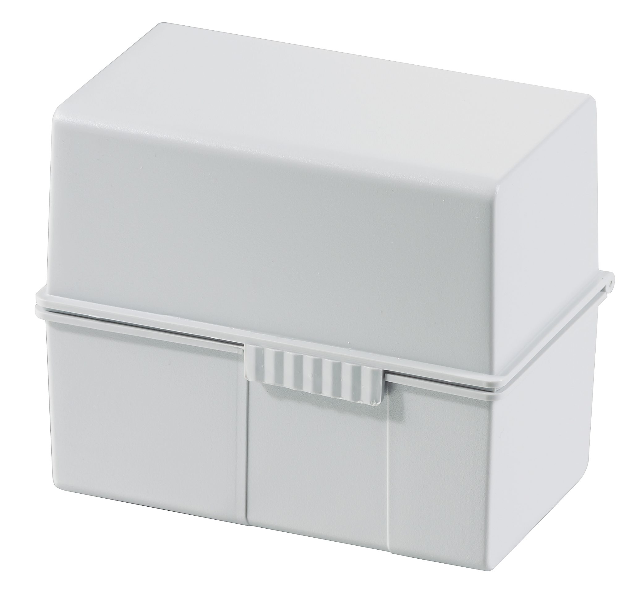HAN Karteikasten 976-11D 3x Karteibox DIN A6 quer - Lichtgrau