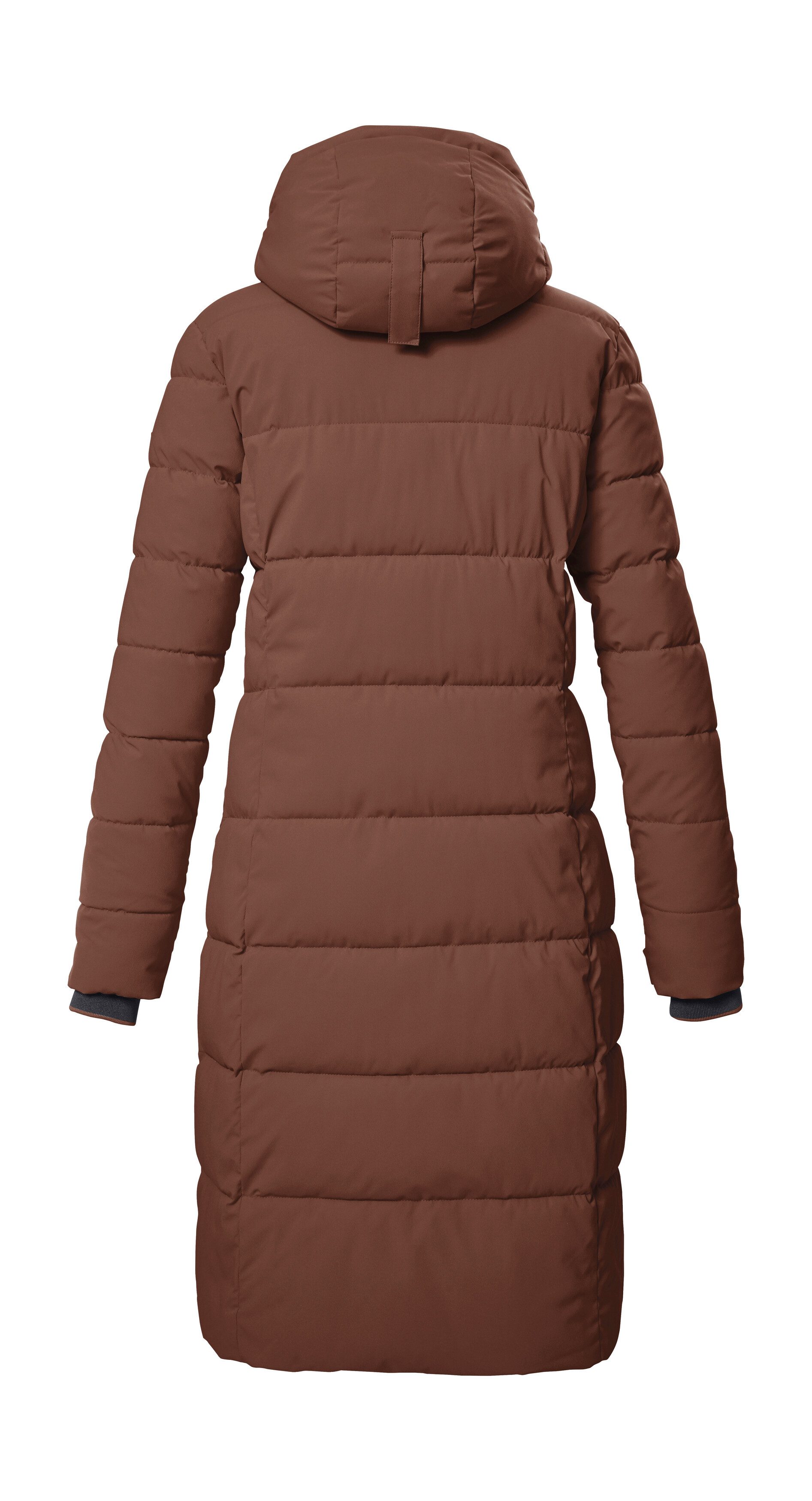 Killtec Steppmantel KOW 56 WMN QLTD CT Winddichter, wasserabweisender Wintermantel mit regulierbarer Kapuze