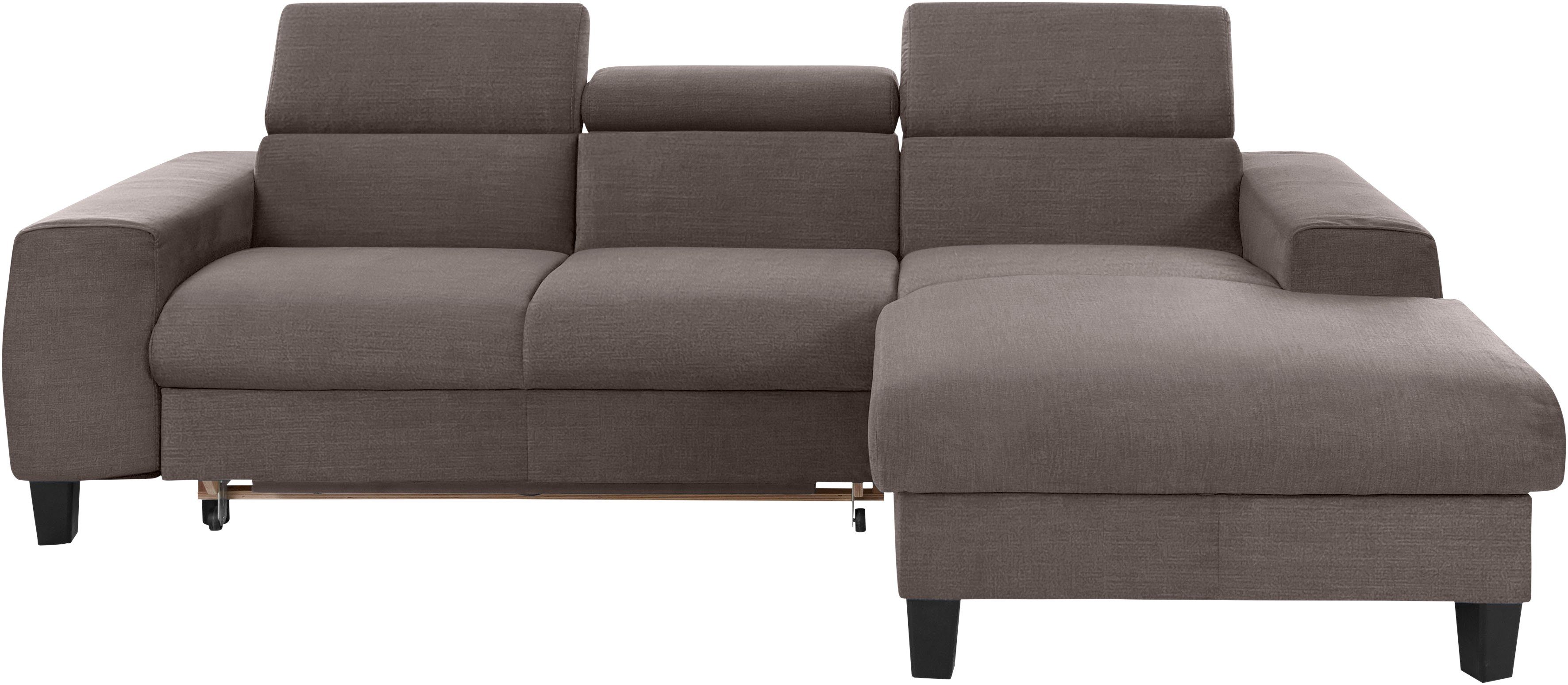 COTTA Ecksofa Morven L-Form mit Kopfteilverstellung, günstig online kaufen