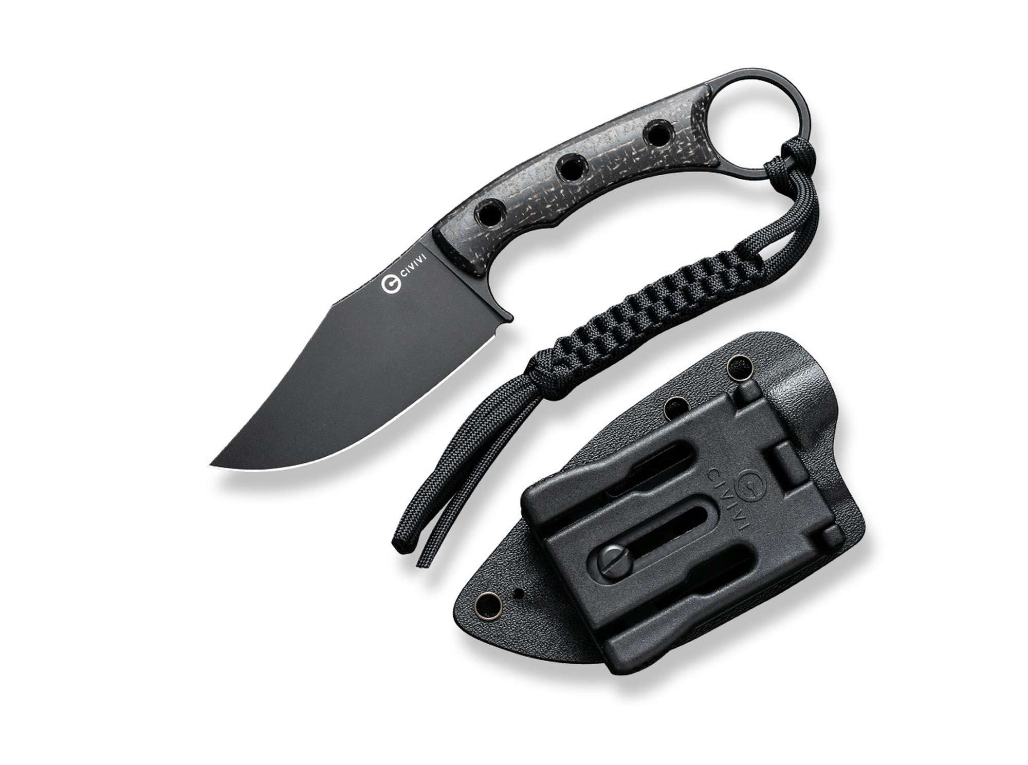 CIVIVI Taschenmesser Feststehendes Ножи Midwatch Micarta Black