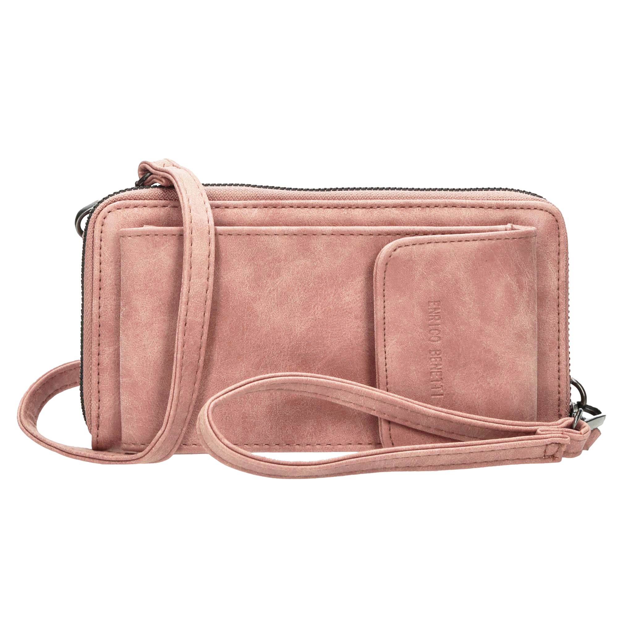 Enrico Benetti Handytasche Kleine Umhängetasche Damen - mit Geldbörse (2in1 Crossbody Tasche, 1-tlg., zum umhängen), kompatibel mit Apple iPhone 13, 14, 15, 16 Pro, Pro Max, Plus
