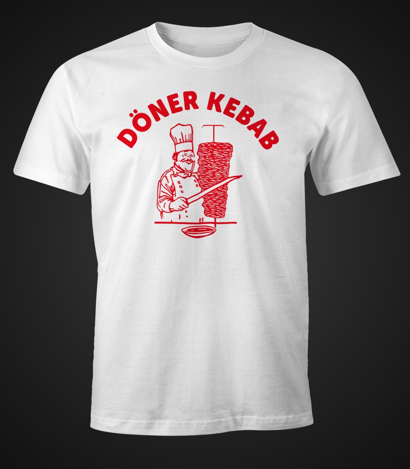 MoonWorks Print-Shirt Döner Shirt Herren Kebab Dönerspieß Fun T-Shirt Moonw günstig online kaufen