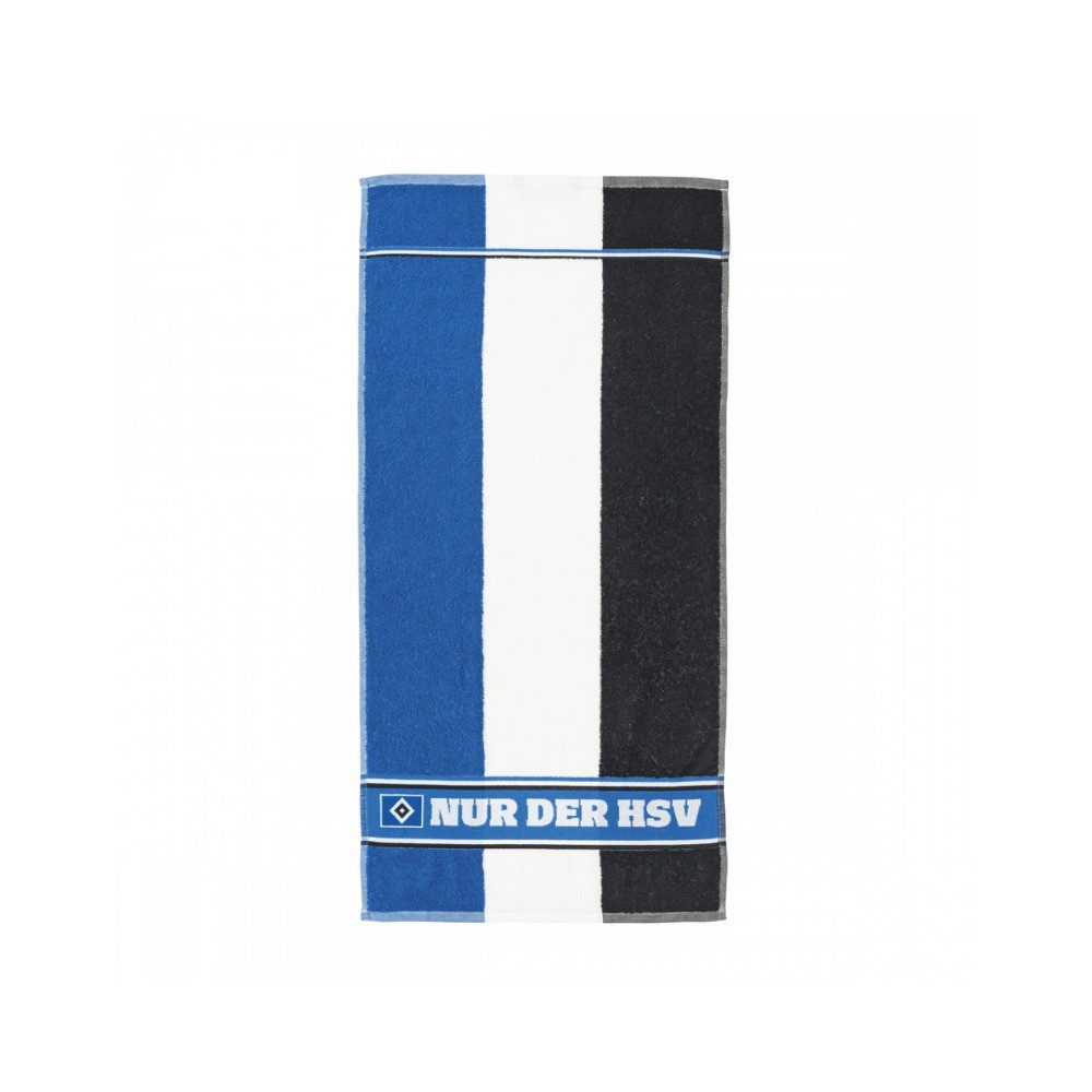 HSV Handtuch Set Hamburger SV Duschtuch HSV Duschtuch Blockstreifen GOTS, Frottee (1-St)