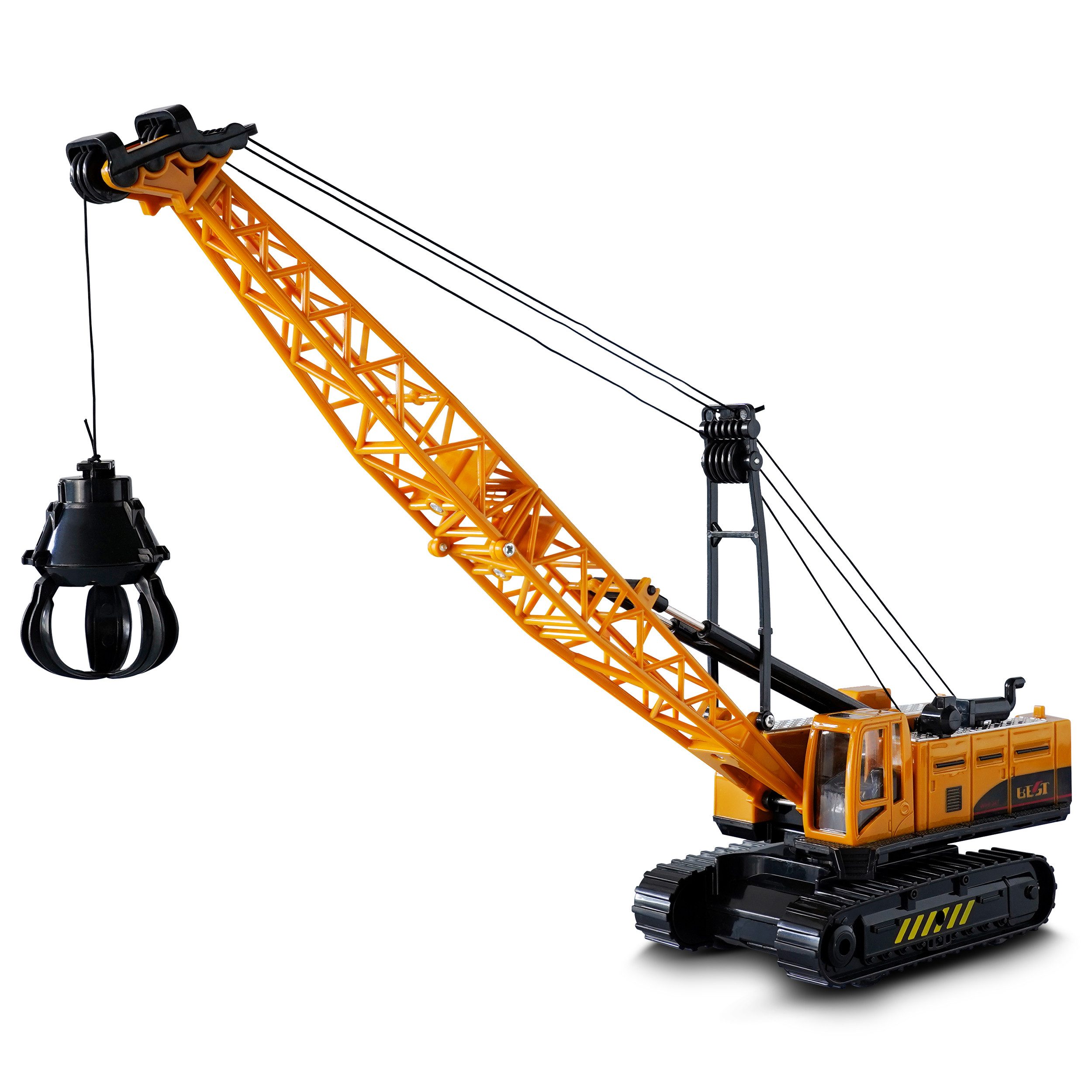 Oramics Spielzeug-Kran Spielzeug-Kran Raupenkran Baustellenfahrzeug Kran mi günstig online kaufen