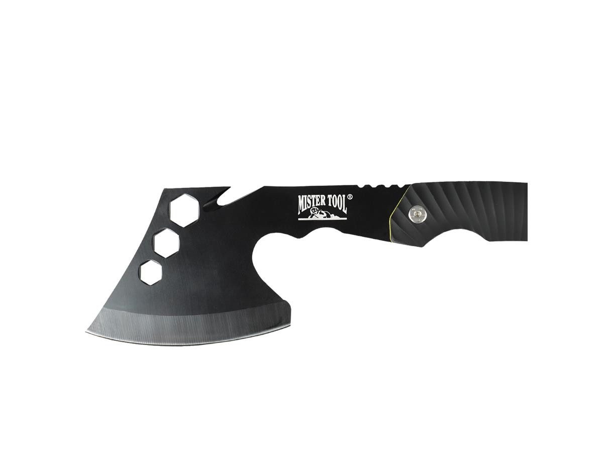 WALTER Axt Camping- u. Jagd-Axt, 32 cm Länge, Integrierte Maulschlüsseln: 12, 14, 16