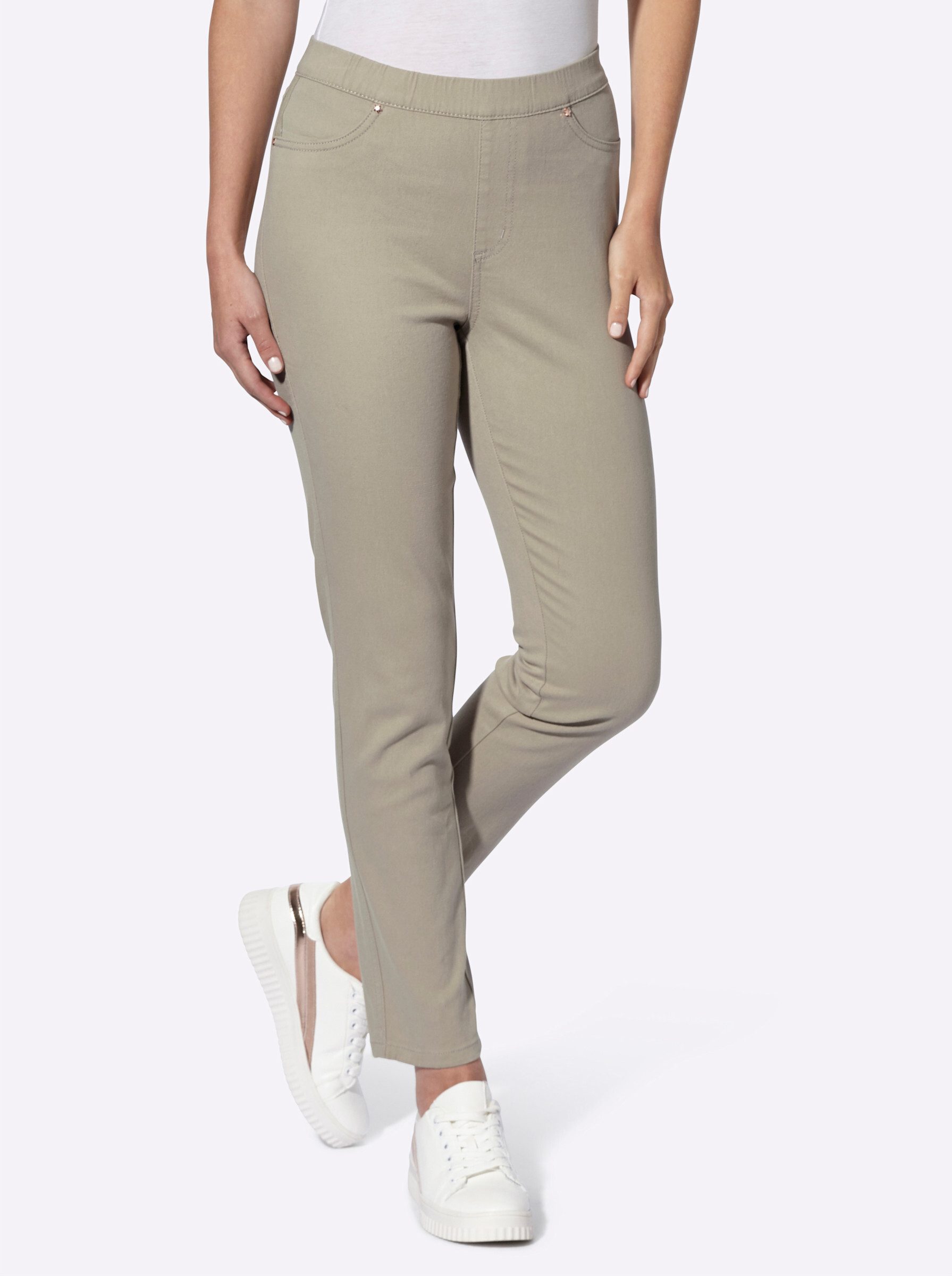 Bequeme Jeans Schlupfhose komfortabel