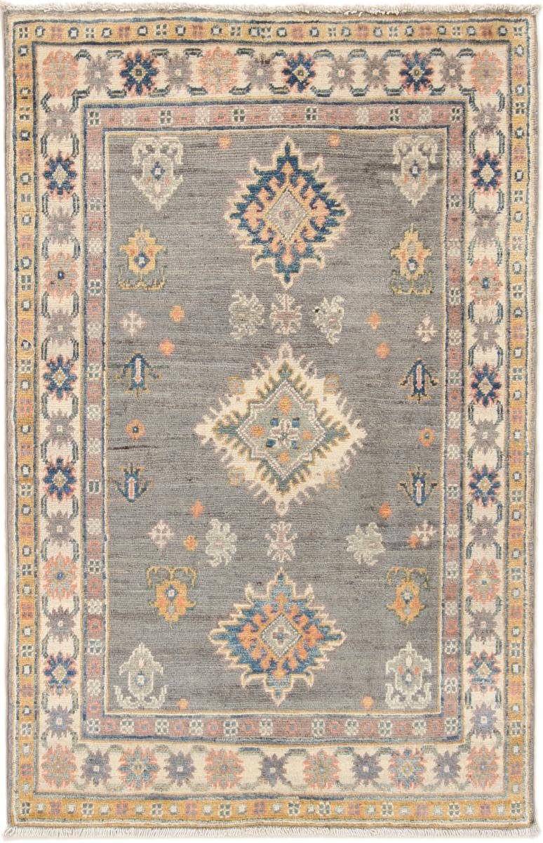 Orientteppich Kazak 80x124 Handgeknüpfter Orientteppich, Nain Trading, rechteckig, Höhe: 5 mm | Kurzflor-Teppiche