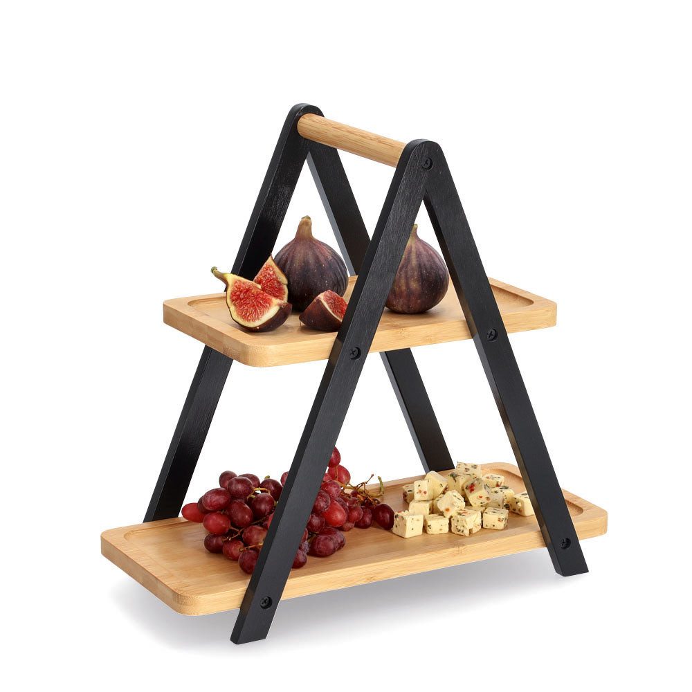 Zeller Present Etagere, Bambus, (1-tlg), 2-stufig