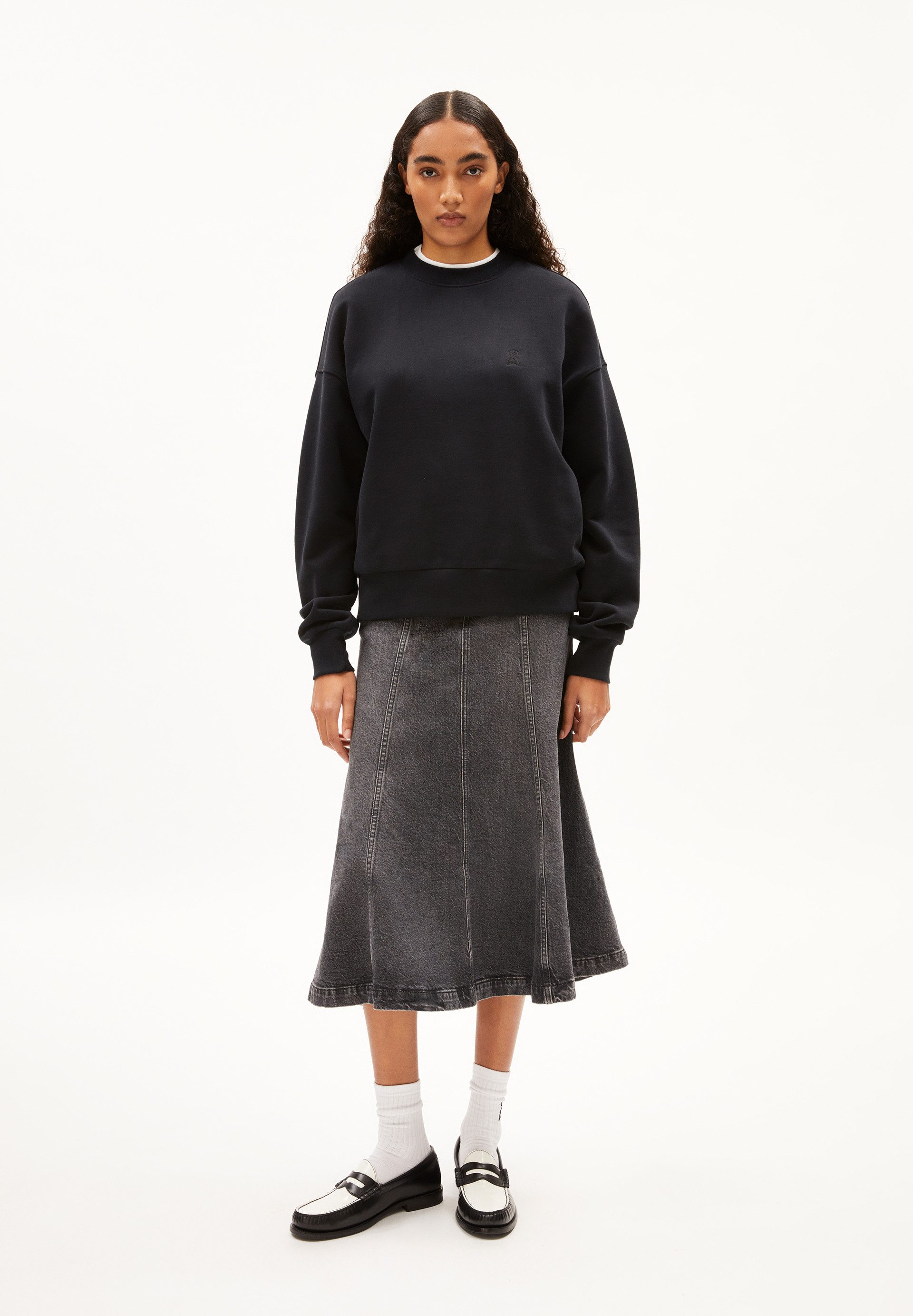 Armedangels Sweatshirt ALIZAA Sweatshirt Oversized Fit günstig online kaufen