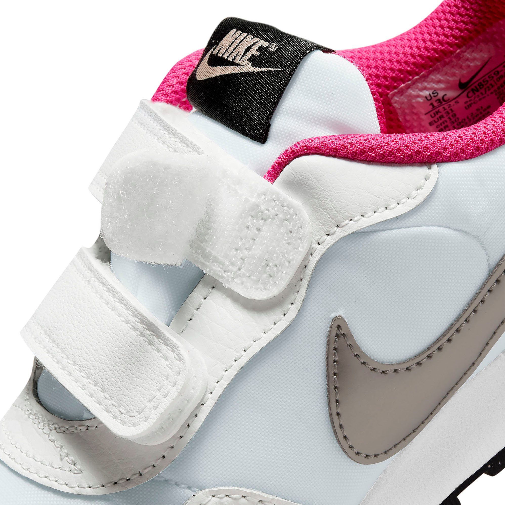 Nike Sportswear MD mit Sneaker VALIANT Klettverschluss (PS) weiß-pink