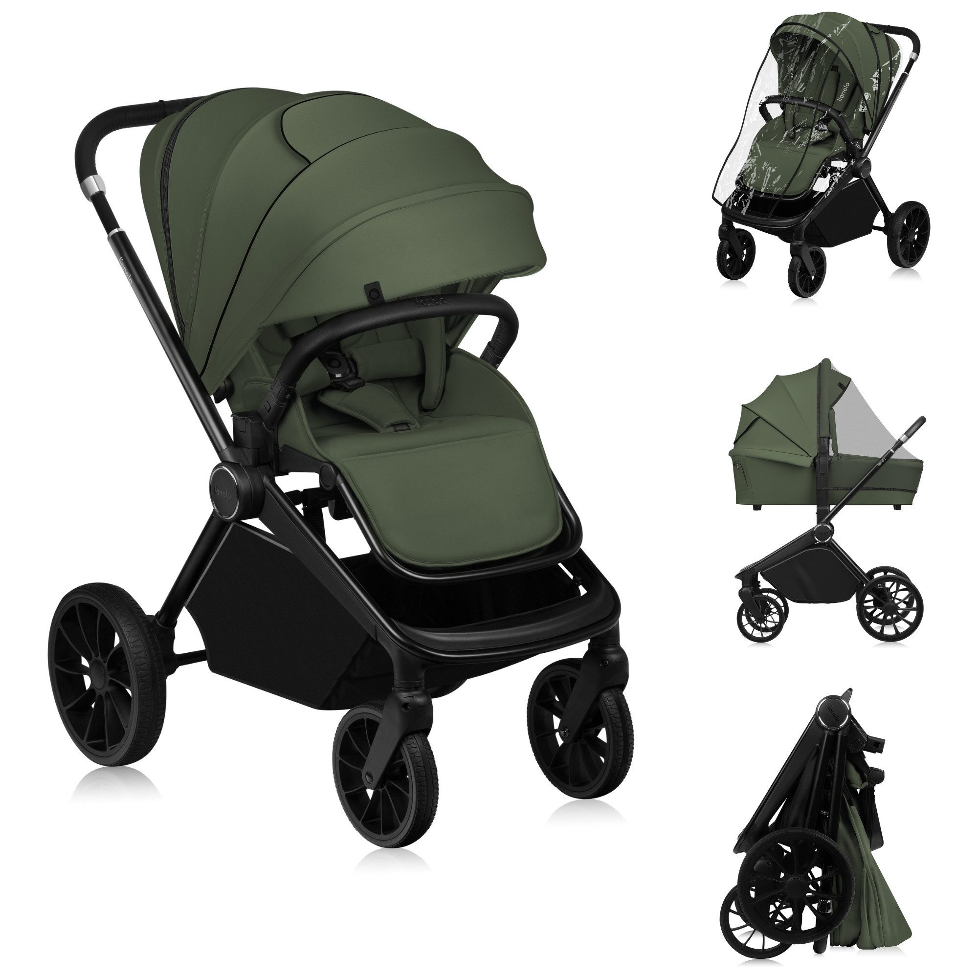 Kombi-Kinderwagen MIKA PLUS 2 IN 1