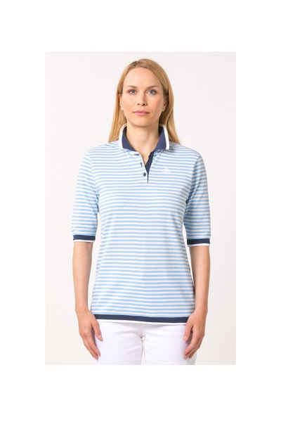 SER Poloshirt »Pique Polo Shirt Ringel W9900108S auch in großen Größen«
