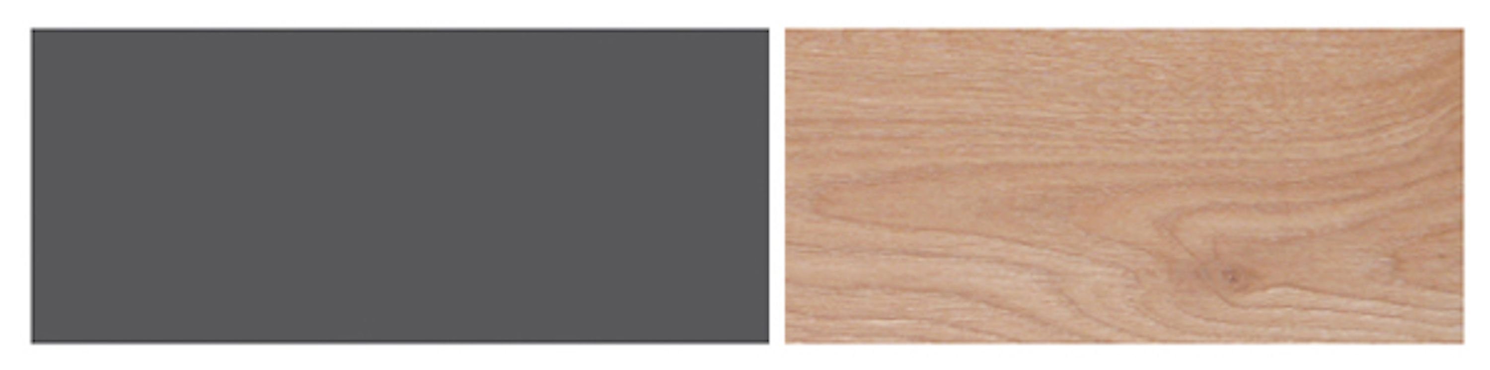 Front- wählbar teilintegriert 45cm Sockelfarbe Feldmann-Wohnen Sockelblende Malmo, und permbroke
