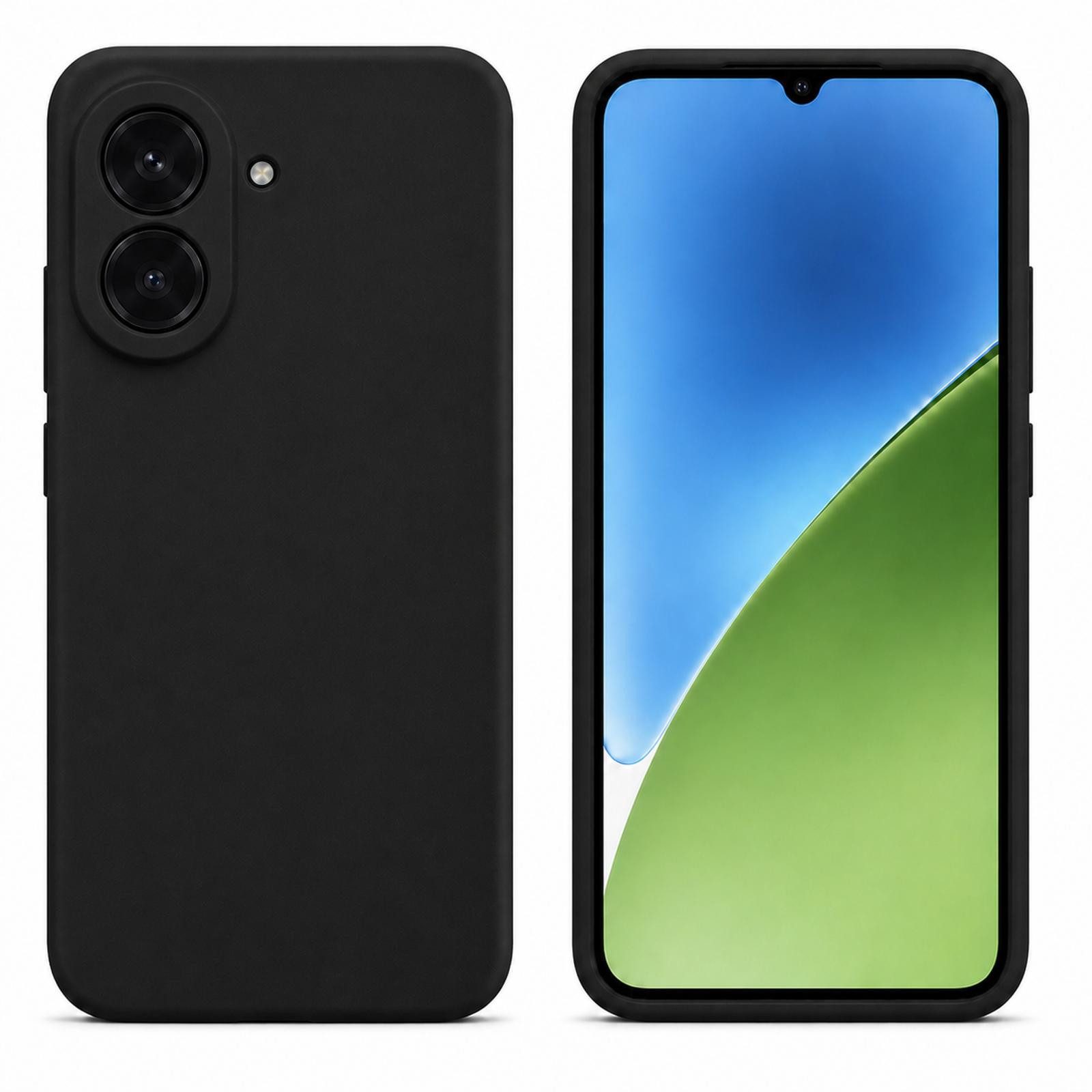 CoolGadget Handyhülle Silikon Pro Schutzhülle für Xiaomi Redmi A5, weiches Innenfutter Cover kompatibel mit Xiaomi Redmi A5 Schutz Tasche