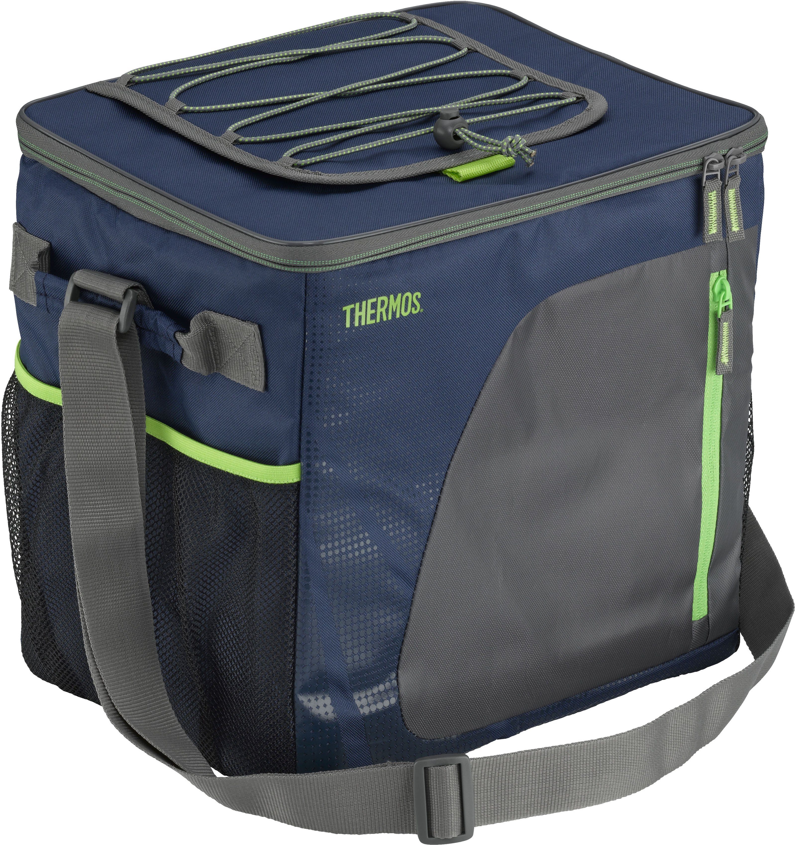 THERMOS Kühltasche ICON Cooler mit praktischen Tragenetzen, 30 l, IsoTec Premium-Schichtisolierung, verstellbarer Tragegurt