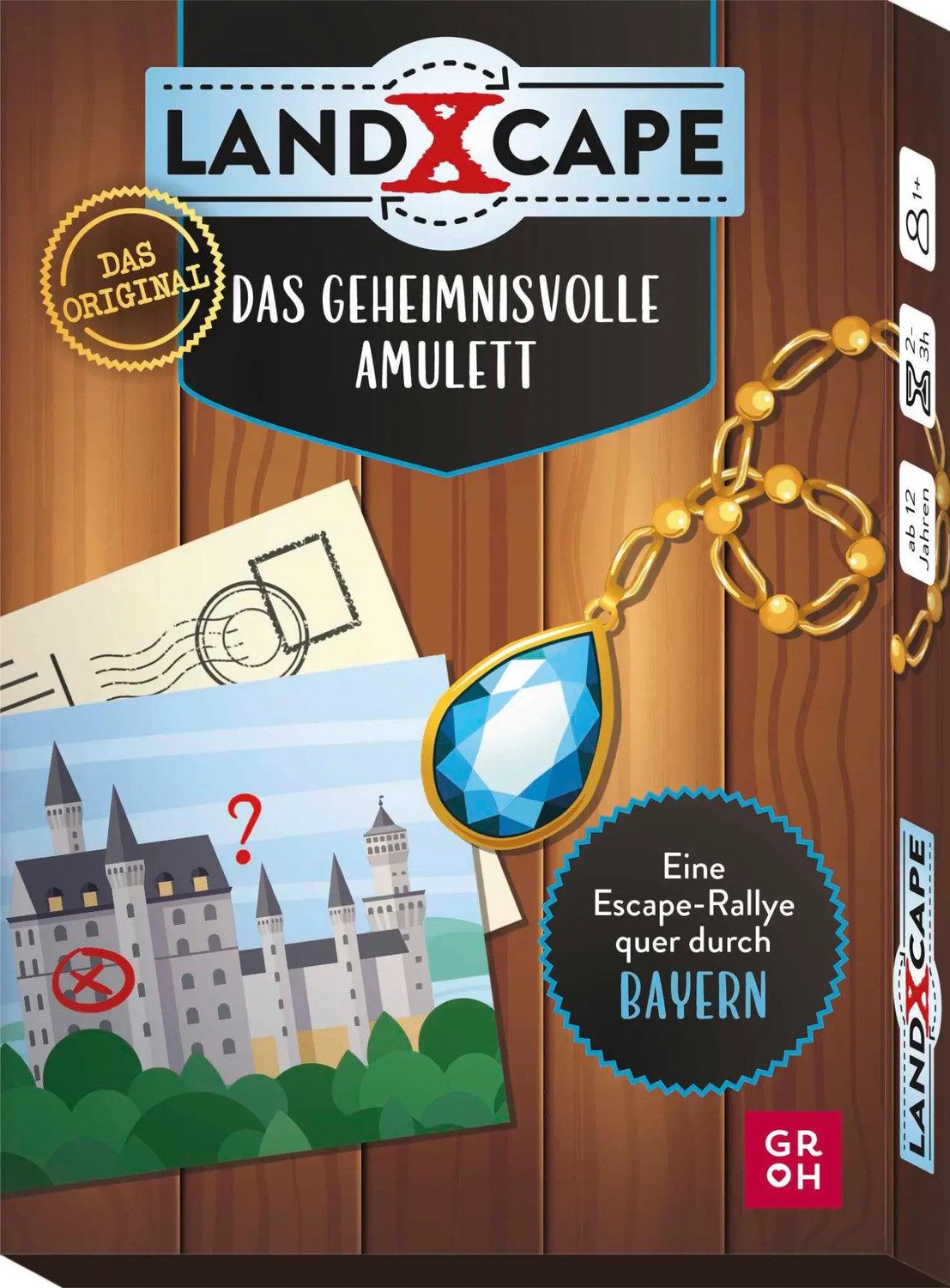 groh Verlag Spiel LandXcape - Das geheimnisvolle Amulett