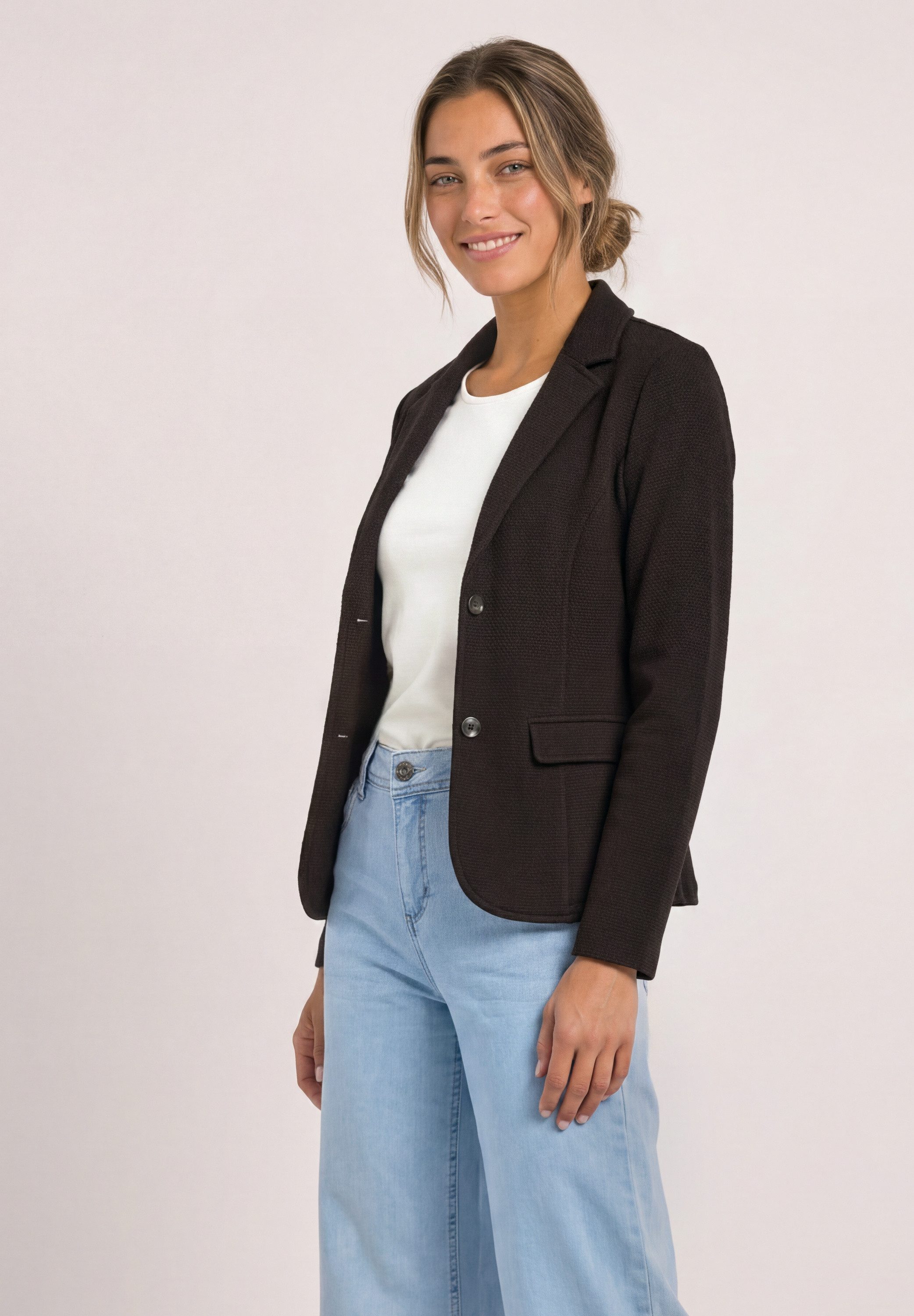 STREET ONE Kurzblazer mit Reverskragen