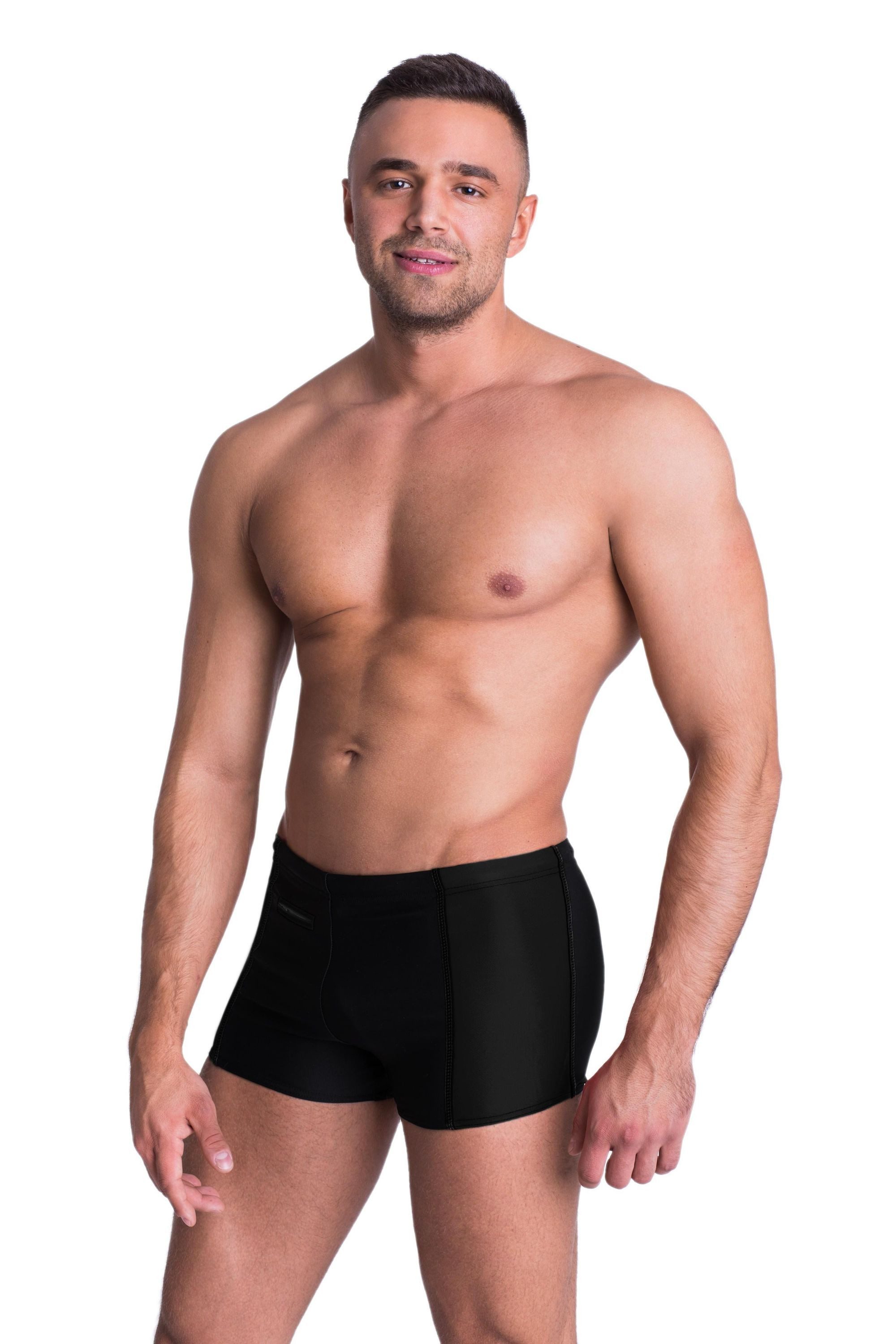 Aquarti Badepants Aquarti Herren Badehose mit Reißverschlusstasche Badeshor günstig online kaufen