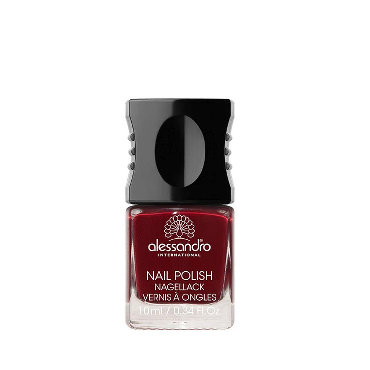 Nagellack ml, 54 10 Red Polish Glanz mit alessandro Nail Klassischer Alessandro Nagellack international Nagellack brillantem Midnight