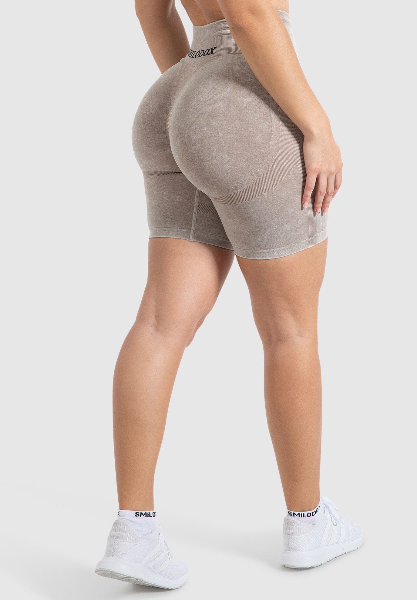 Smilodox Shorts Batik Acid Vera, Booty Scrunch Shaped Fit Radlerhose Butt L günstig online kaufen