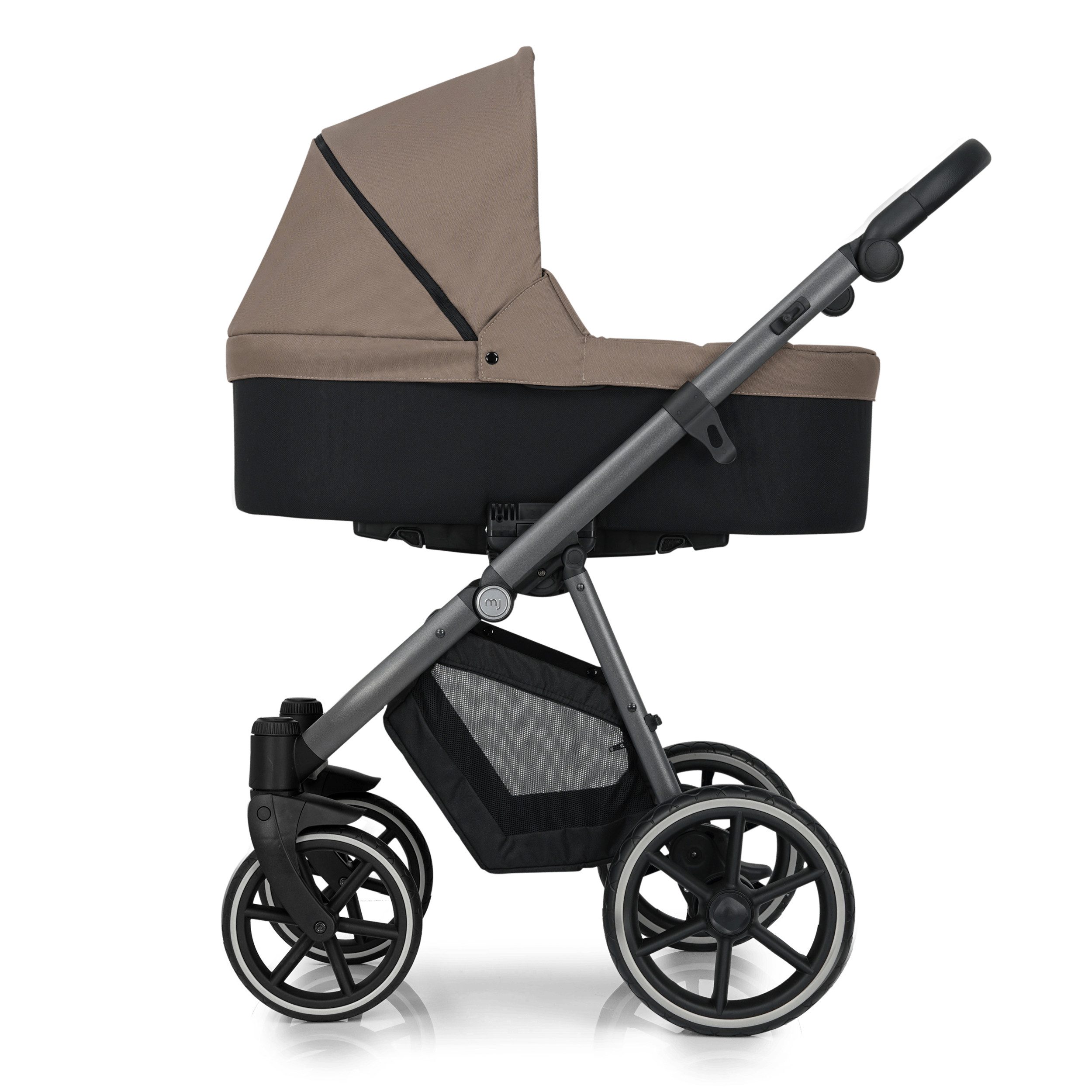 my junior Kombi-Kinderwagen my junior® NOAX² Concrete Toffee 2in1