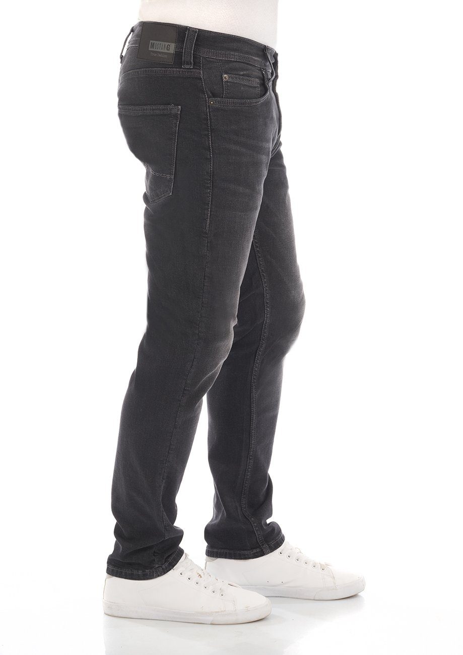 Jeanshose Herren DENIM Slim-fit-Jeans Slim Vegas Denim (4000-883) BLACK mit Fit Stretch Hose MUSTANG