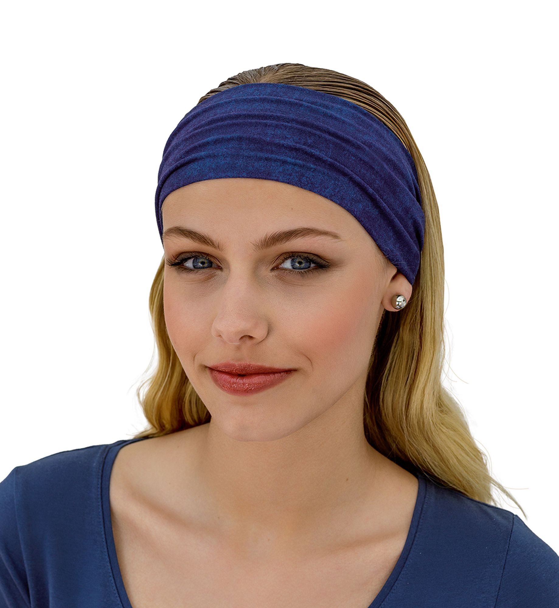 Fashy Stirnband Fashy - Stirnband Blau 3706-54 auch als Ergänzung zur Fashy