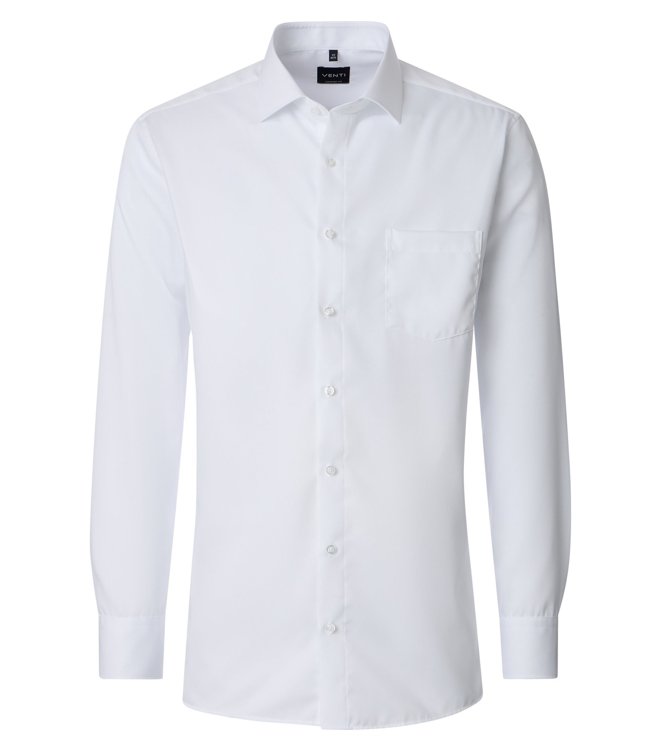 VENTI Businesshemd VENTI Businesshemd extra langer Arm 72cm uni