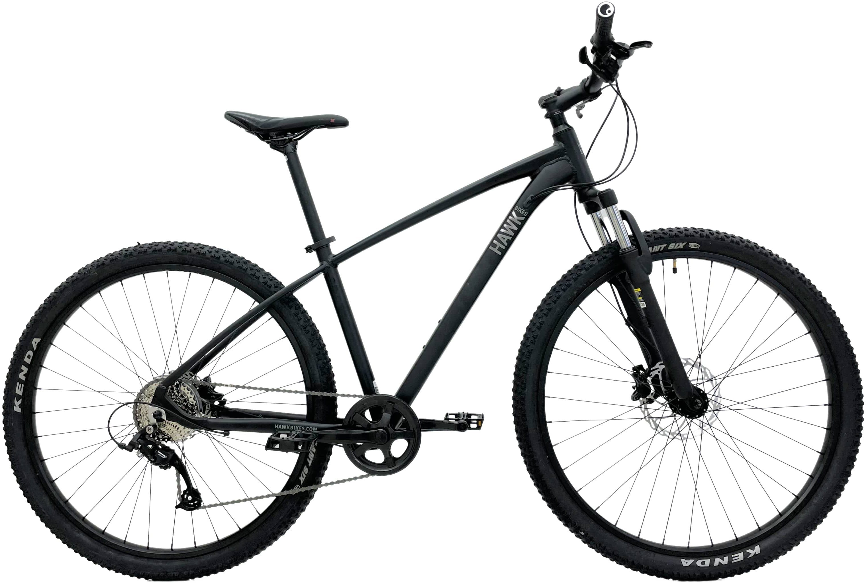 HAWK Bikes Mountainbike Trail One, 9 Gang microSHIFT, Kettenschaltung, für Damen und Herren, Kettenschaltung