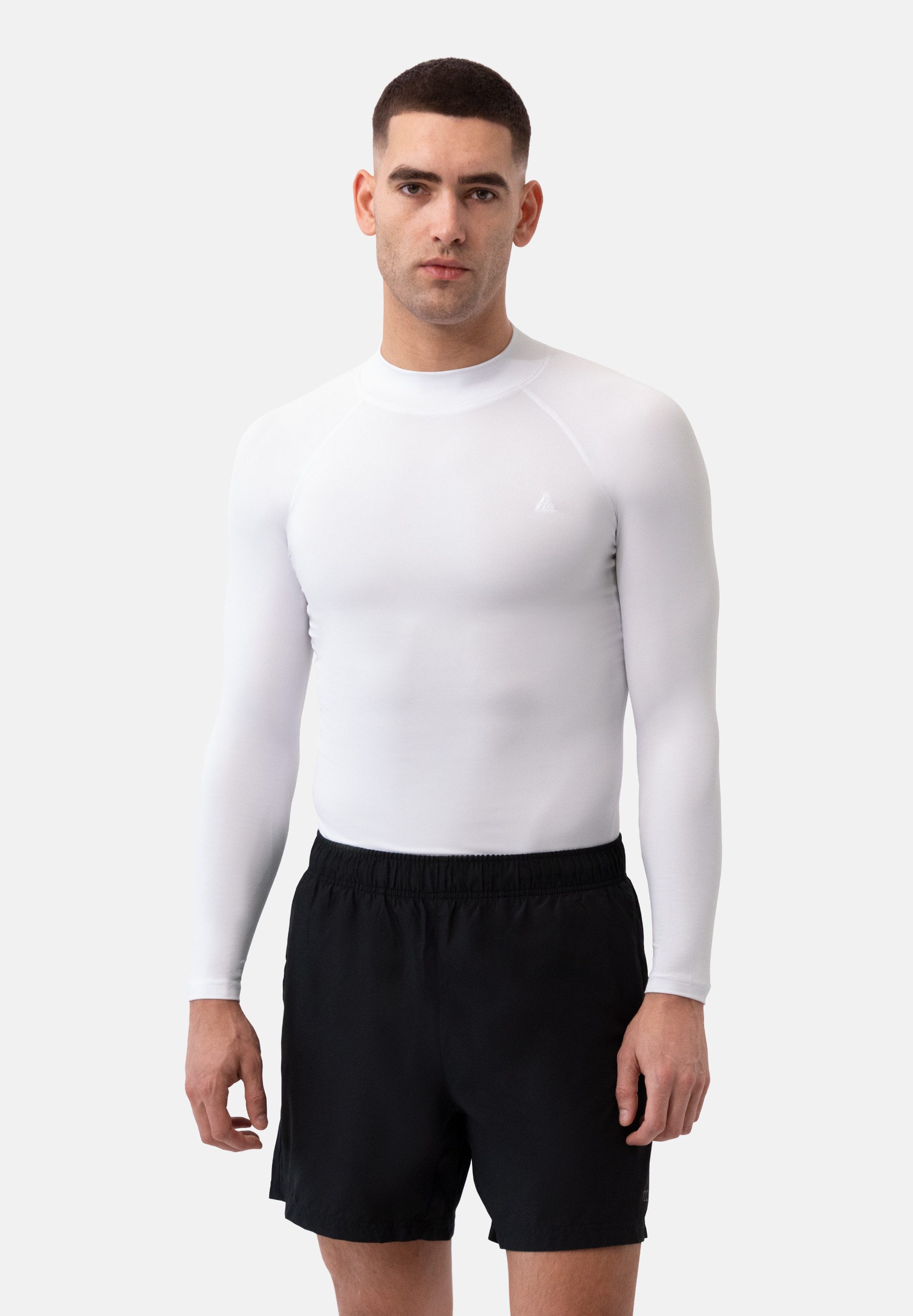 DANISH ENDURANCE Langarmshirt Compression LS (2-St) Herren Kompressions-Langarm, Atmungsaktiv & Schnelltrocknend