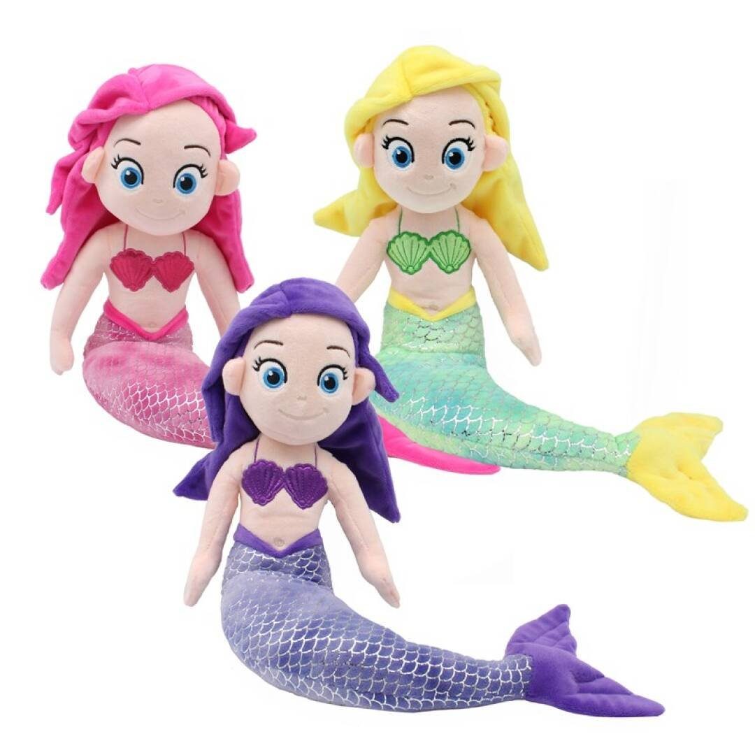 Kuscheltier Meerjungfrau Kuscheltier 50 cm - Mermaid Plüschtier Stofftier