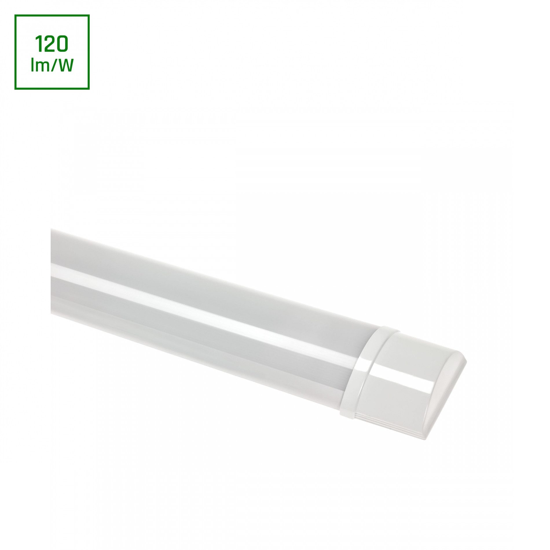 Spectrum LED Unterbauleuchte LED Unterbauleuchte 20W Lichtleiste 90cm 2400lm IP20 Neutralweiß 4000K, Leuchtmittel fest integriert, Neutralweiß