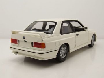 Minichamps Modellauto BMW M3 E30 1987 weiß Modellauto 1:18 Minichamps, Maßstab 1:18