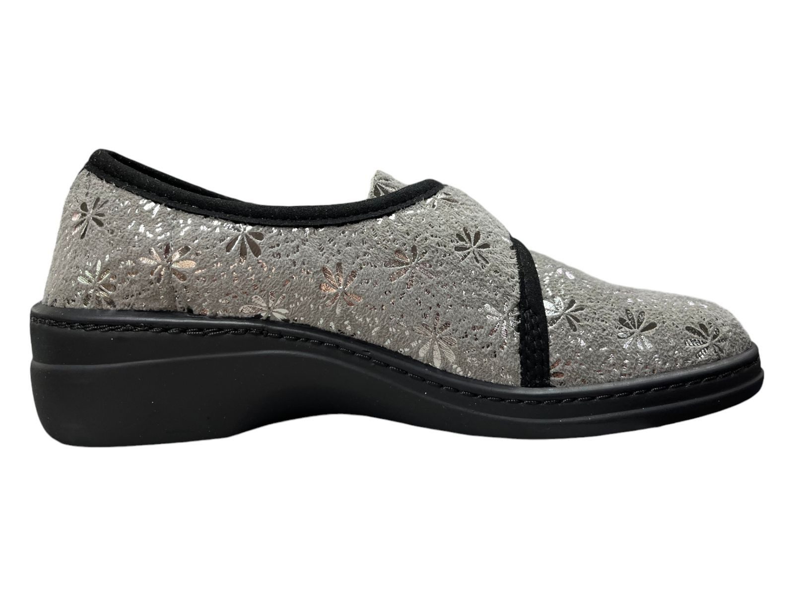 algemare Algemare Damen Hausschuh 8325-2929 achat grau/kombi Hausschuh – Bild 4 von 5