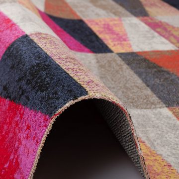 Orientteppich Designer Teppich Vintage Zoe Orient Modern Mix, Pergamon, Rechteckig, Höhe: 6 mm