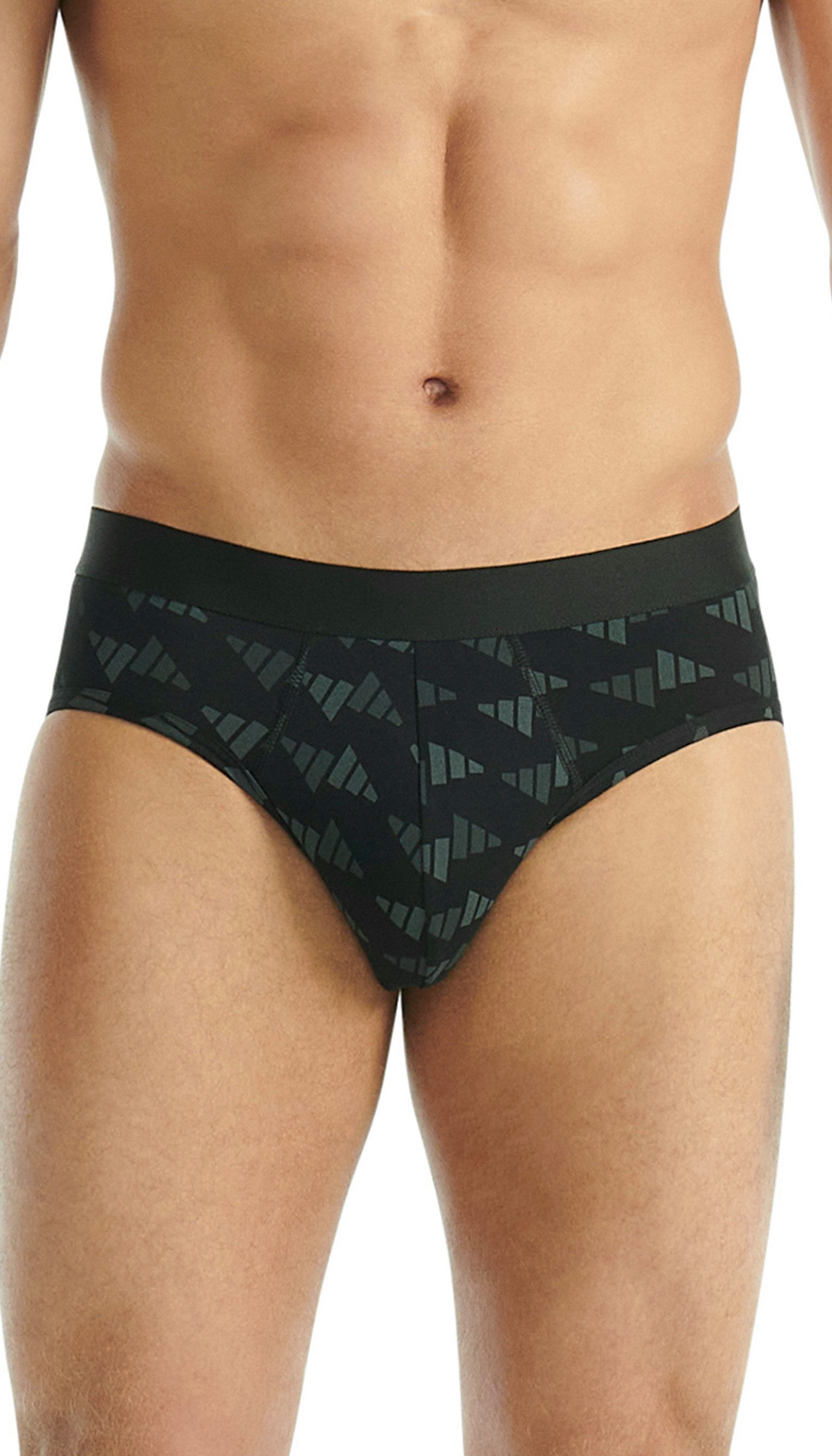 adidas Sportswear Slip Active Flex Cotton (3er Pack) elastisch, Logo-Bund, scheuerfreies Tragegefühl, ohne Eingriff