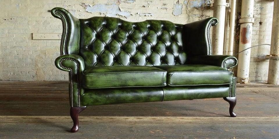 Xlmoebel Chesterfield-Sofa Luxus-Sofa im Chesterfield-Design mit edlem Polsterbezug, Hergestellt in Europa