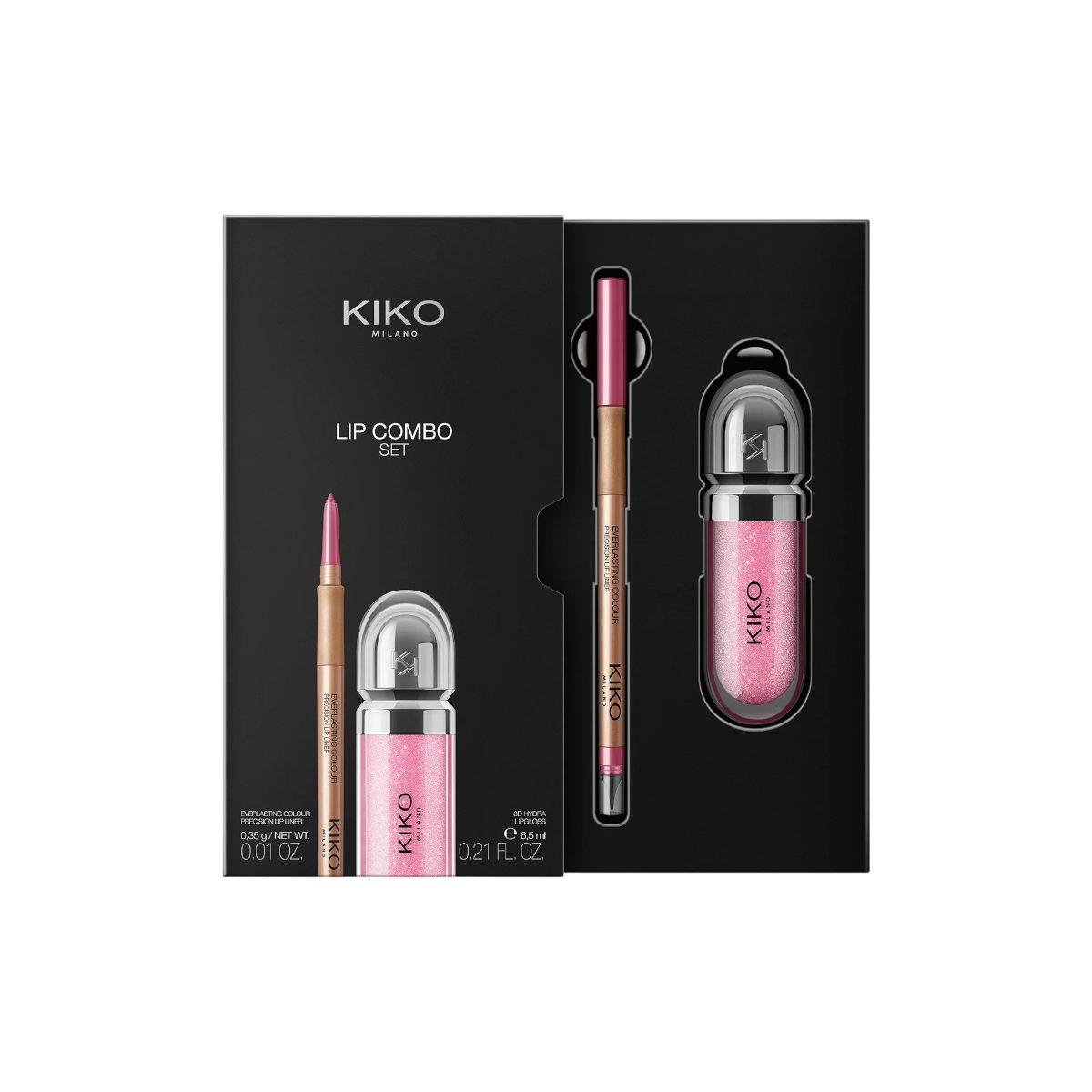 KIKO Milano Lipgloss-Set LIP COMBO SET - Make-up Set - pink, 2-tlg.