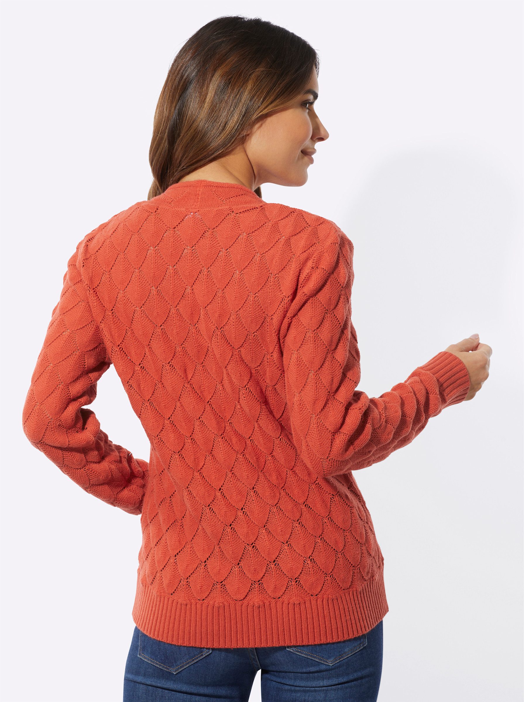 Sieh an! Strickpullover Ajourpullover . günstig online kaufen