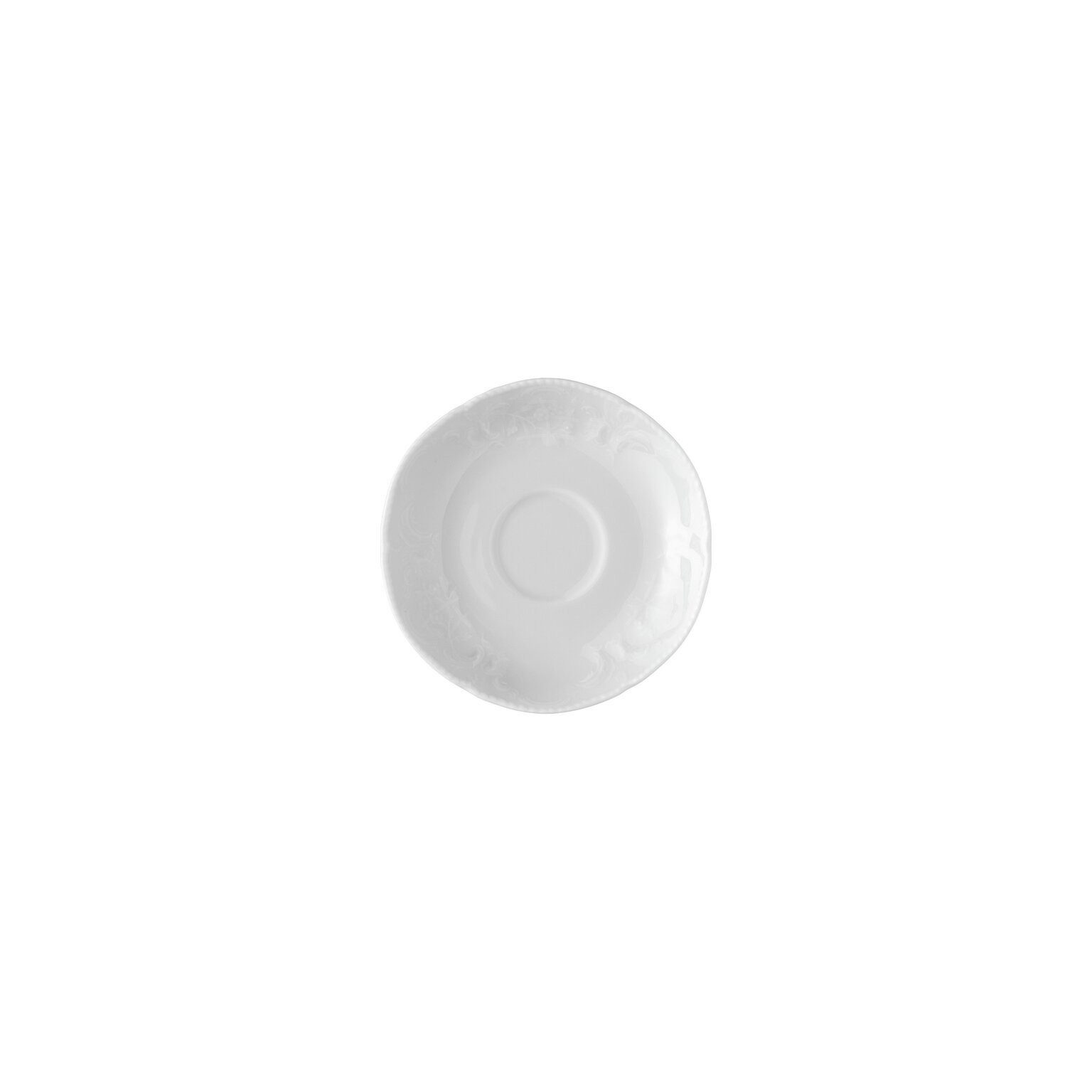 Rosenthal Untertasse Rosenthal Sanssouci weiss Espressotasse, Porzellan