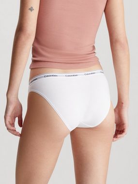 Calvin Klein Underwear Bikinislip 3 PACK BIKINI (LOW-RISE) (Packung, 3-St., 3er-Pack) mit Logobund