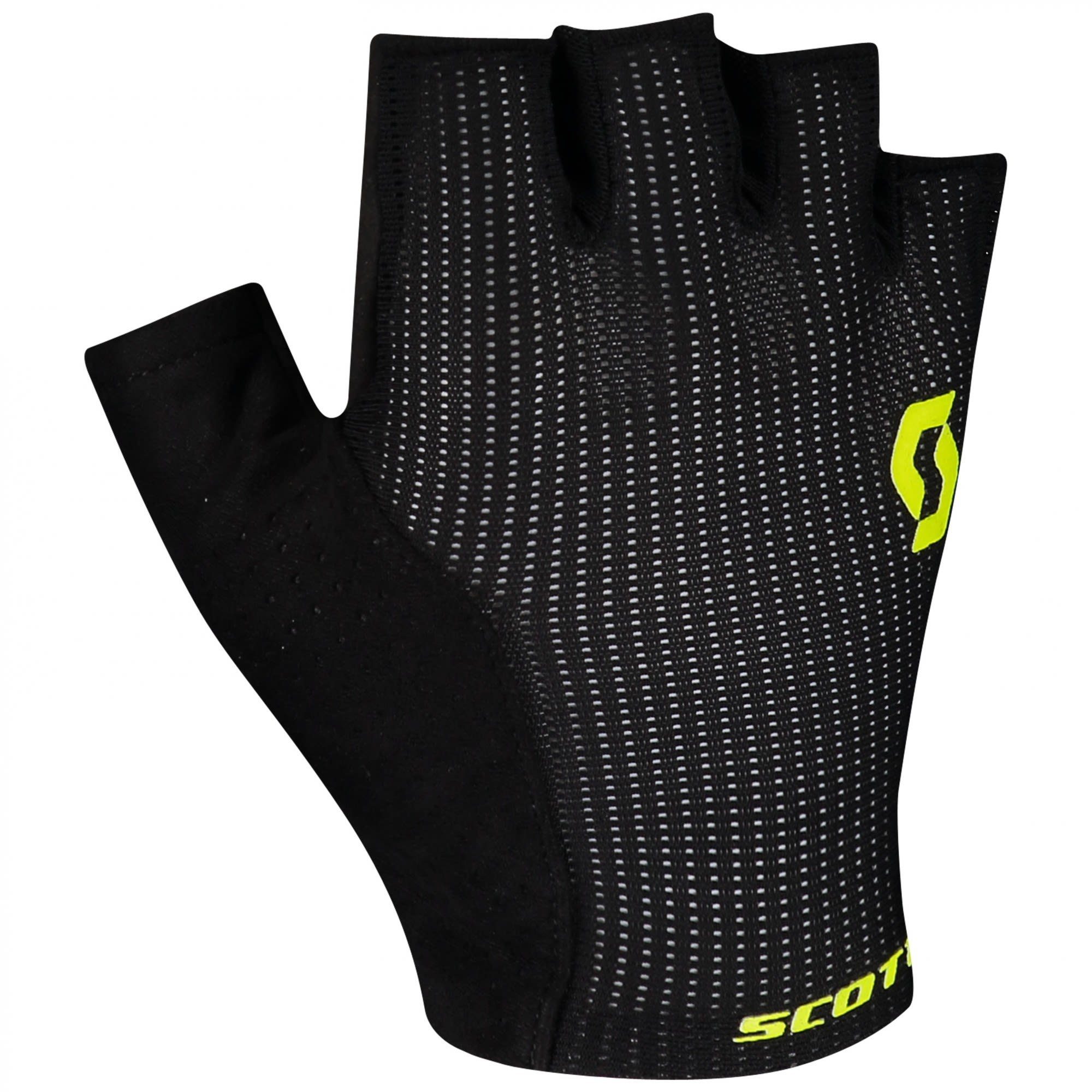 Scott Fleecehandschuhe Scott Essential Gel Sf Glove (vorgängermodell) Black - Sulphur Yellow | Fleecehandschuhe