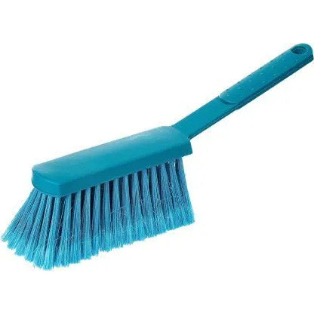 Leifheit Reinigungsbürsten-Set LEIFHEIT Handkehrset türkis, Fliesen, (Packung, 2-tlg., 26,5cm), Ideal für den Innenbereich