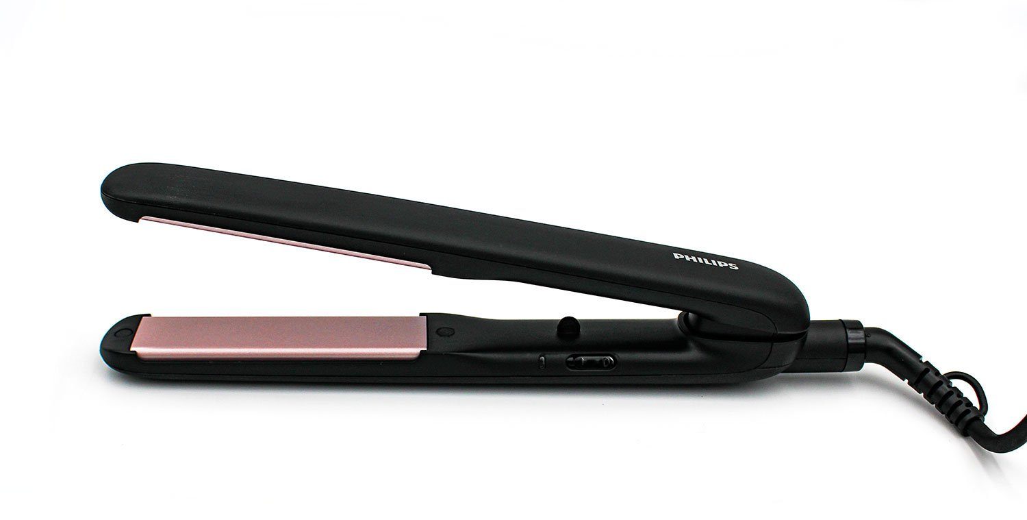 Philips Glätteisen Philips HP8321/00 Essential Haarglätter mit Turmalin-Keramikplatten