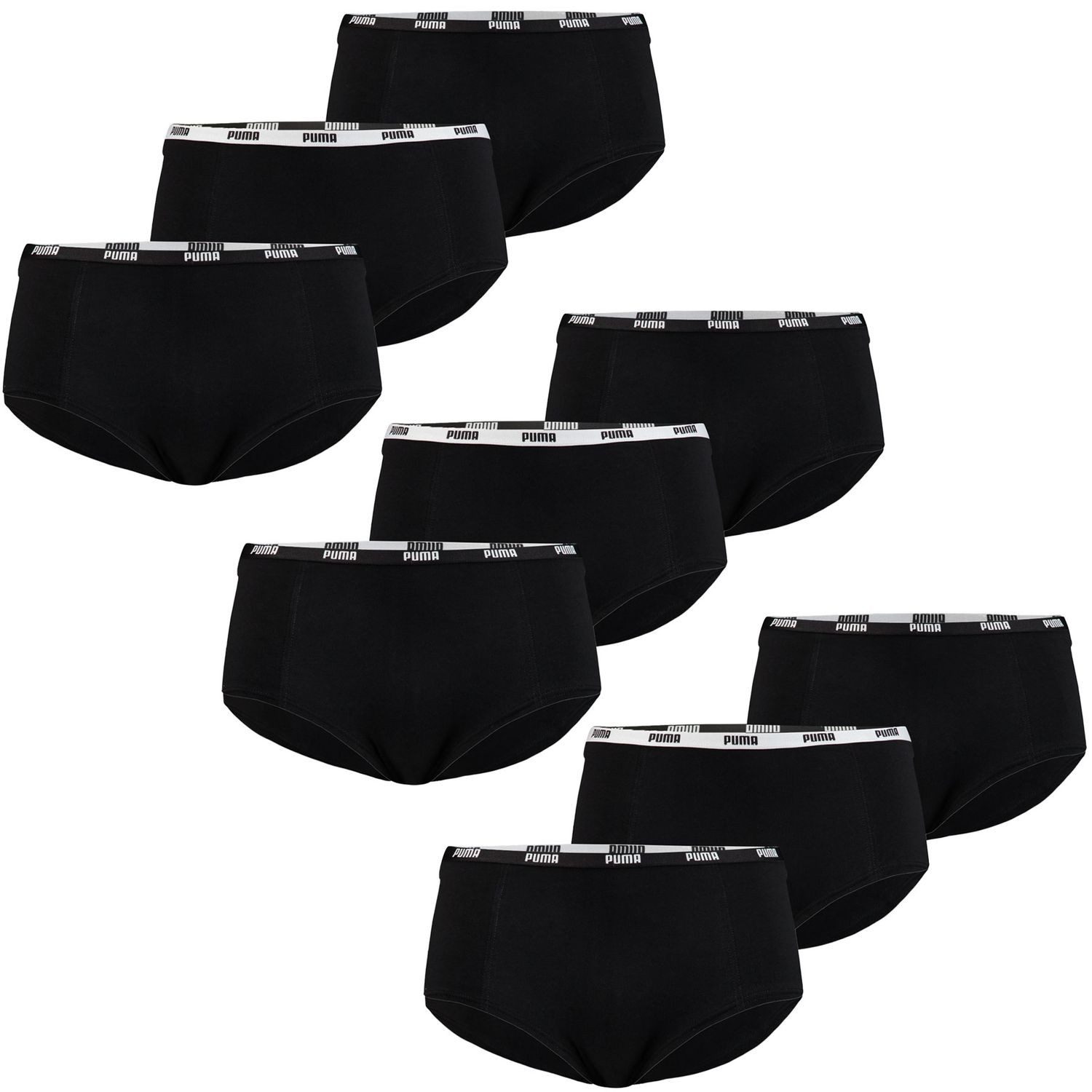 PUMA BODYWEAR Panty Shorts (Set, 9-St., 9er Pack) Logobund günstig online kaufen